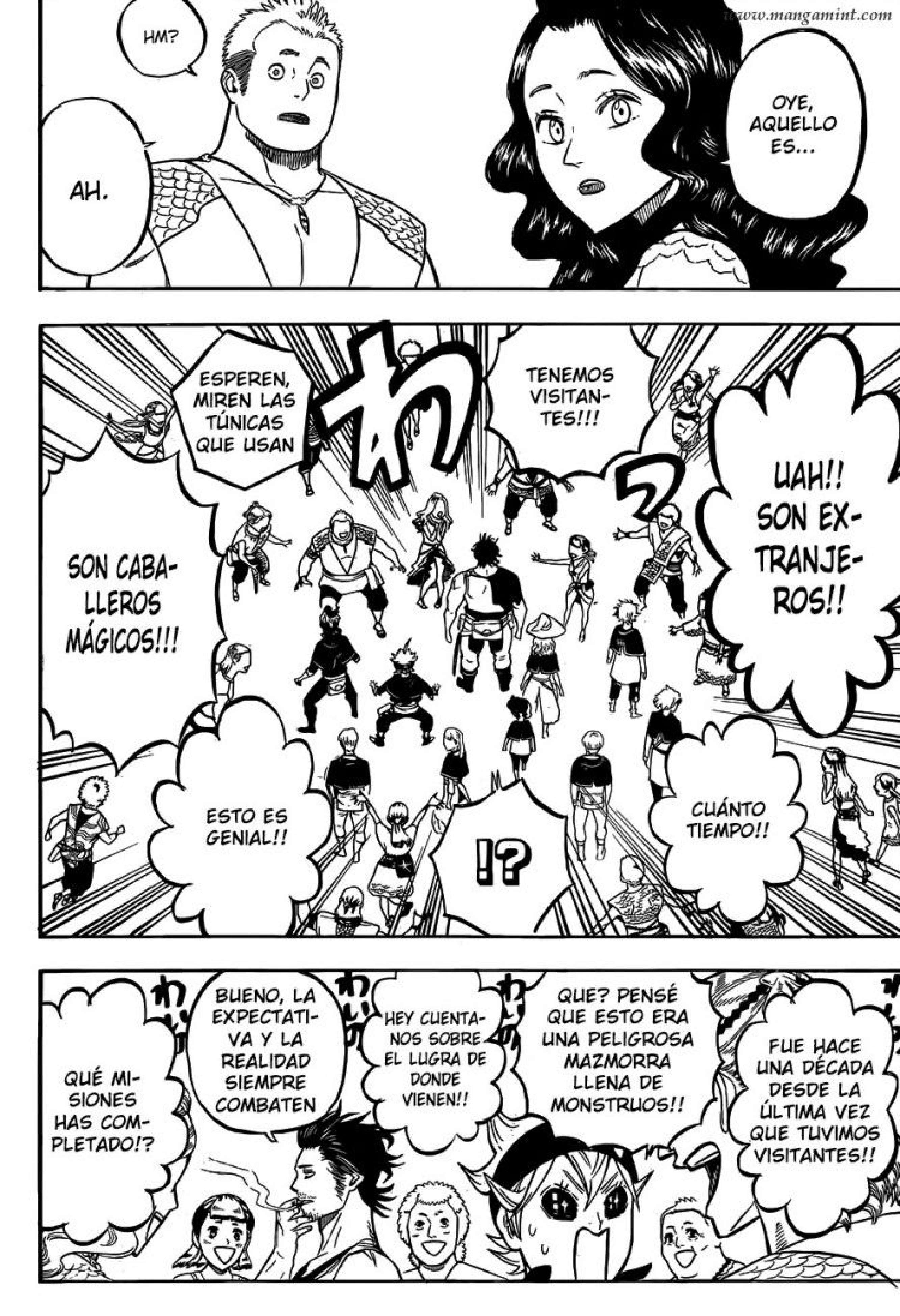 Read black Clover es Manga Online