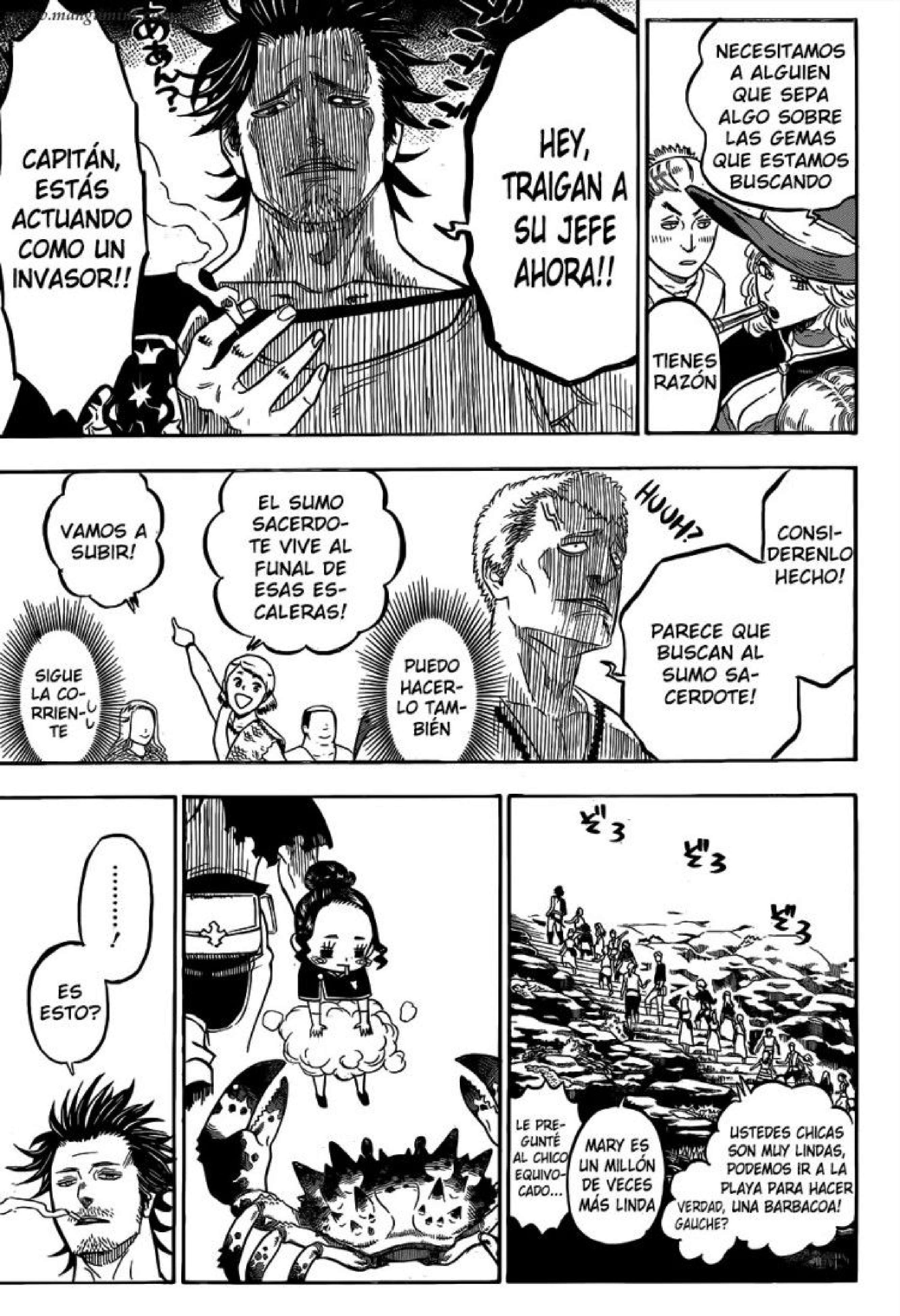 Read black Clover es Manga Online