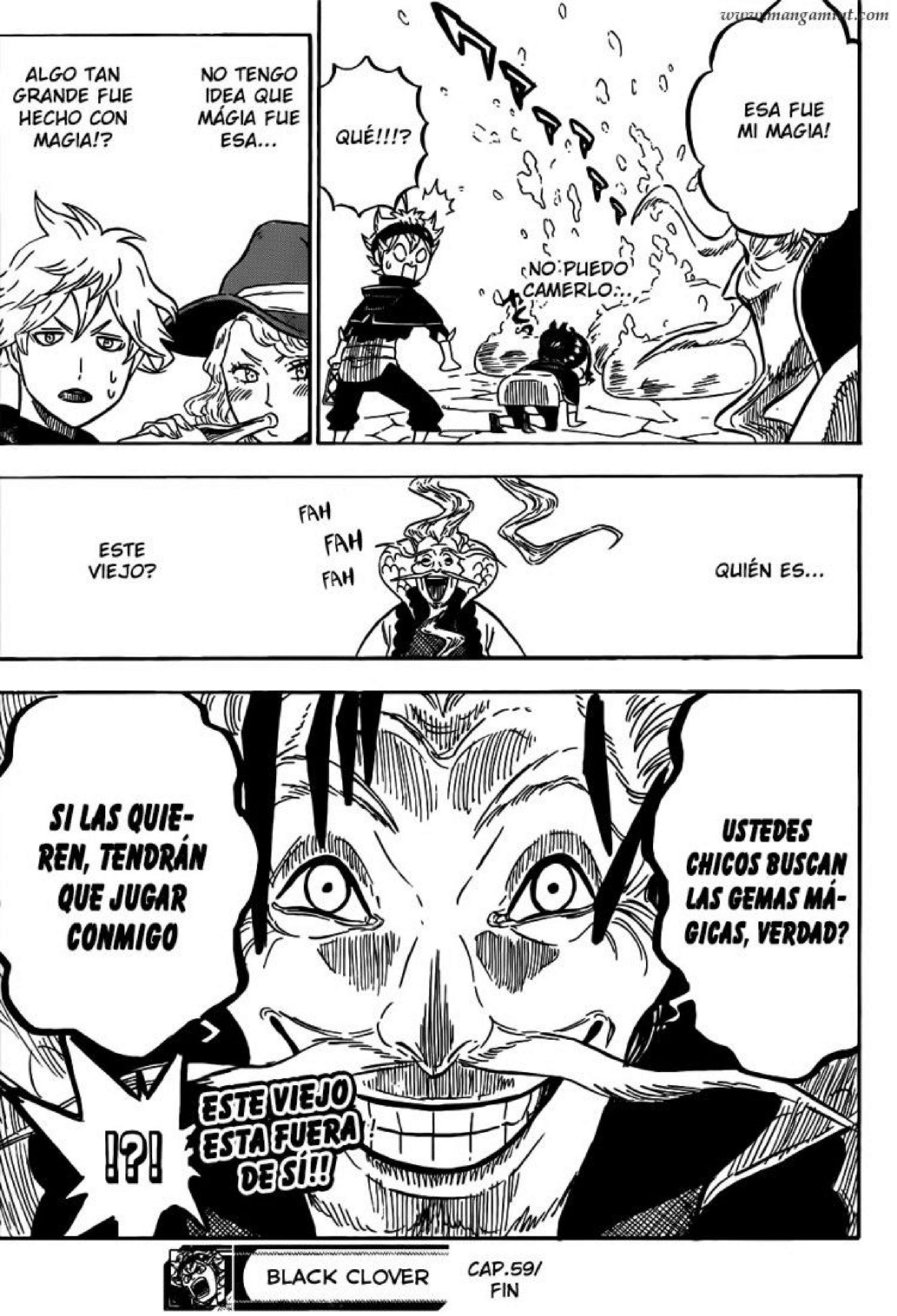 Read black Clover es Manga Online