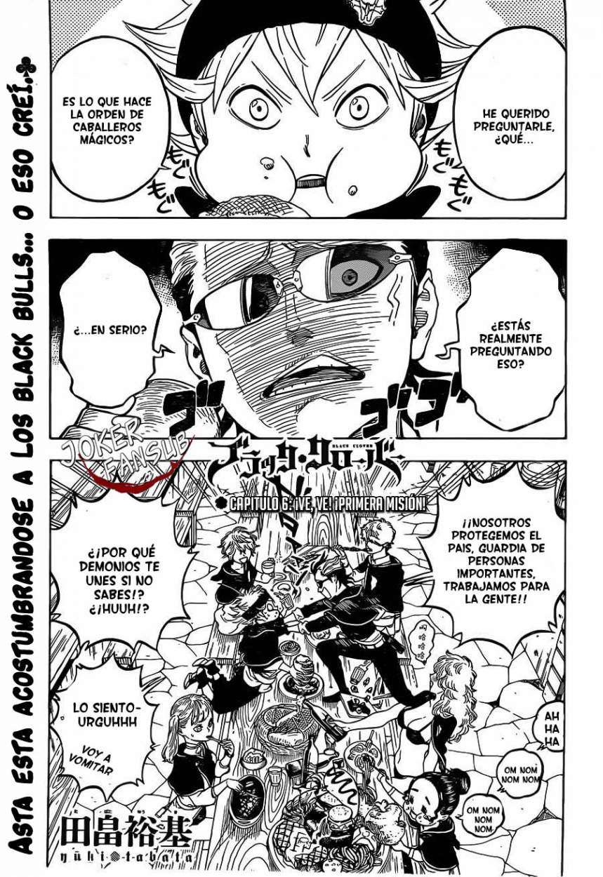 Read black Clover es Manga Online