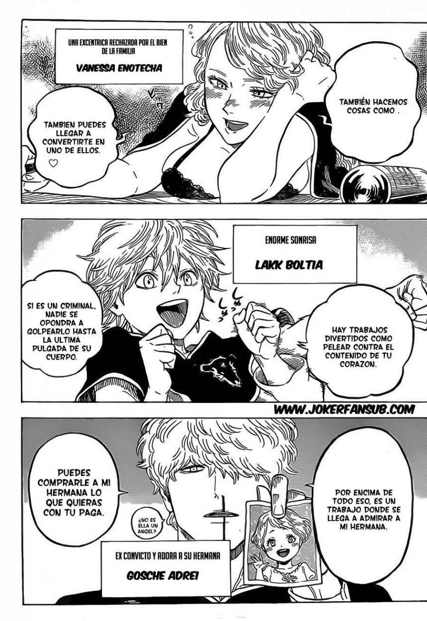Read black Clover es Manga Online