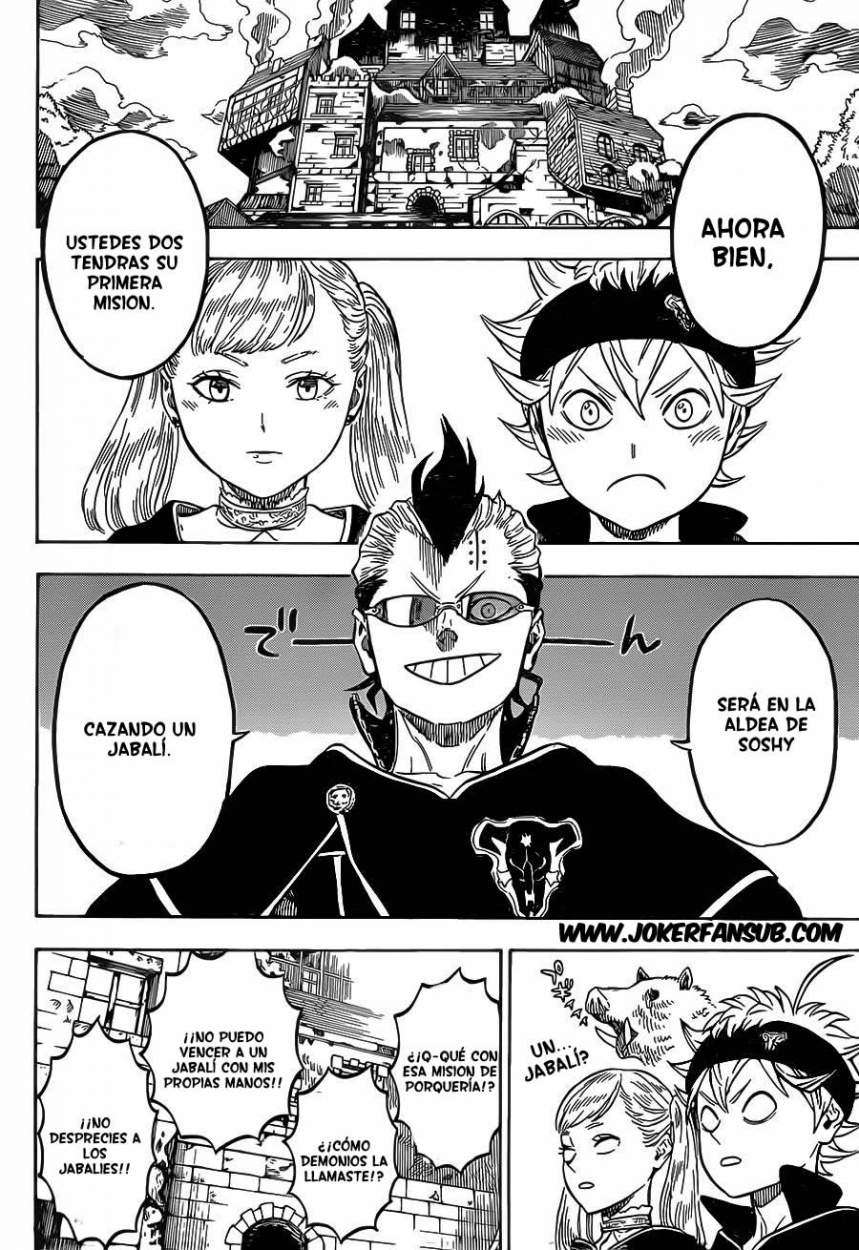 Read black Clover es Manga Online