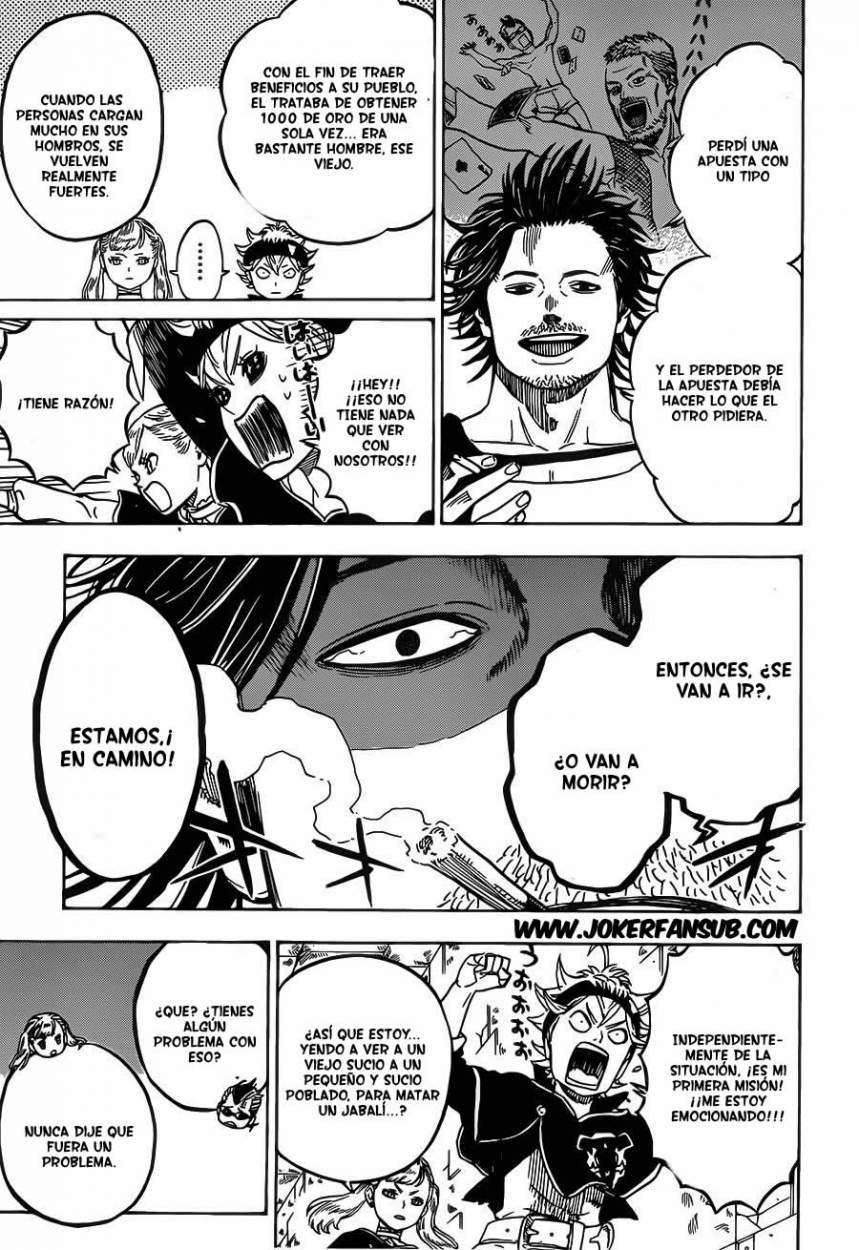 Read black Clover es Manga Online