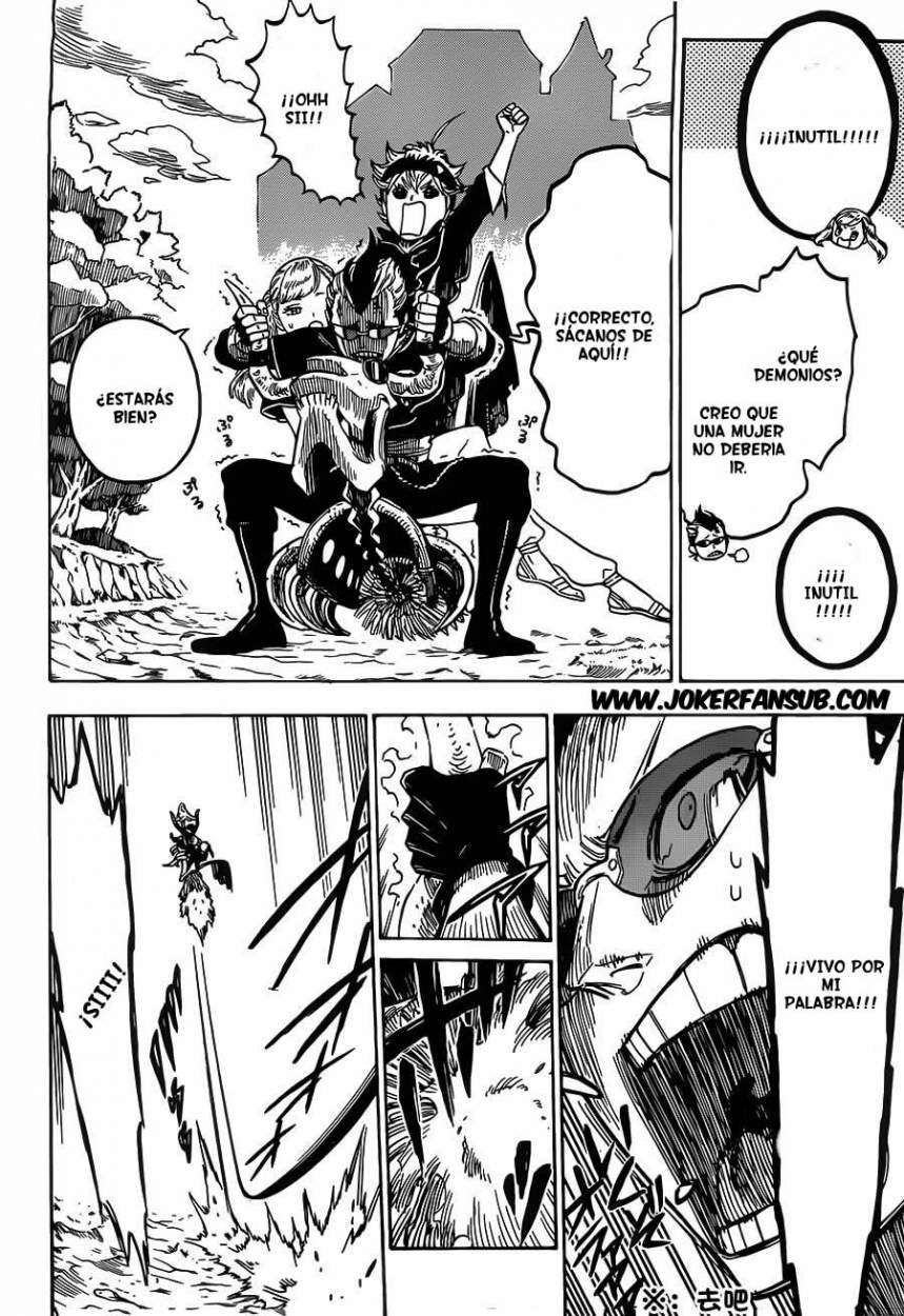 Read black Clover es Manga Online