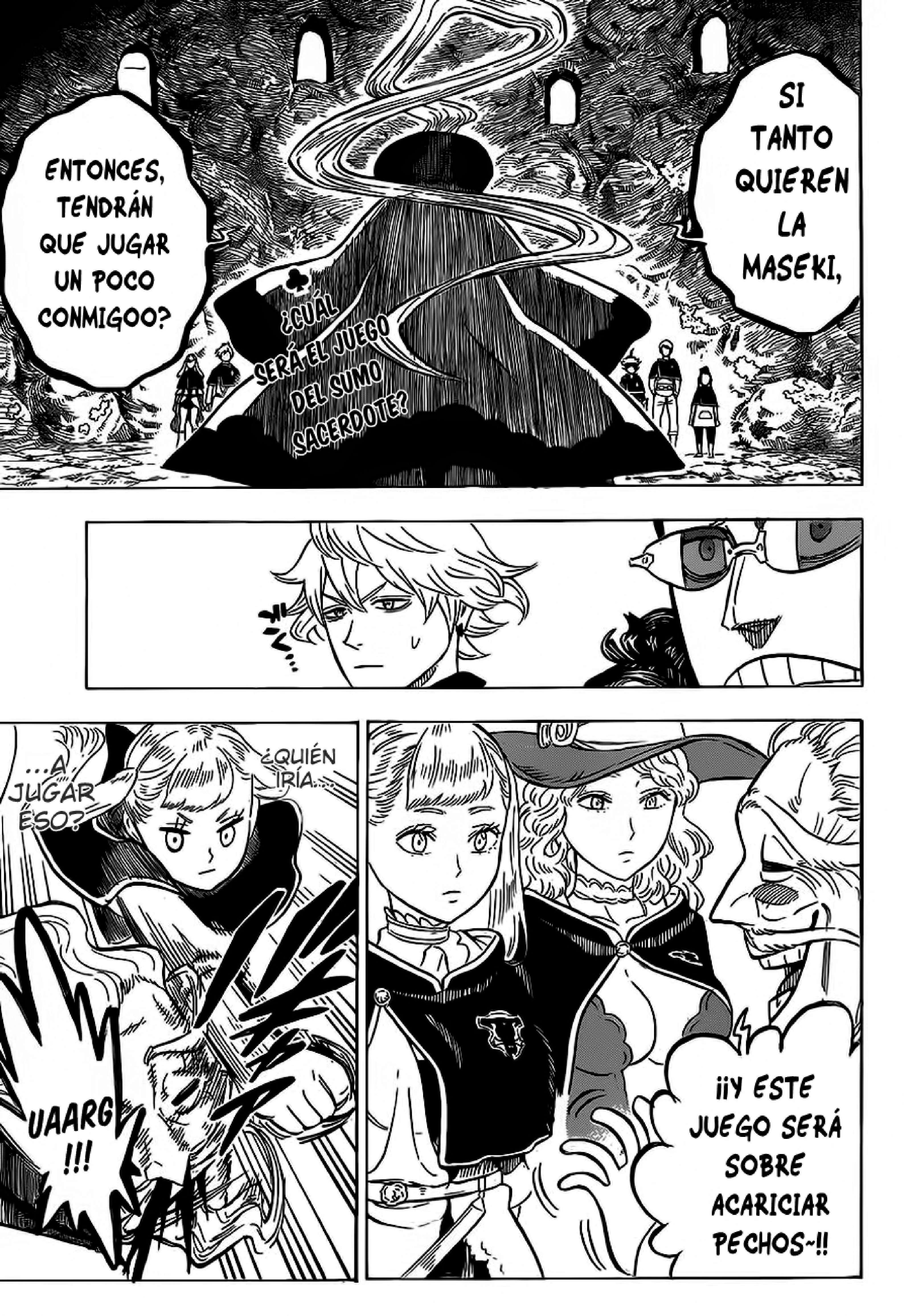 Read black Clover es Manga Online