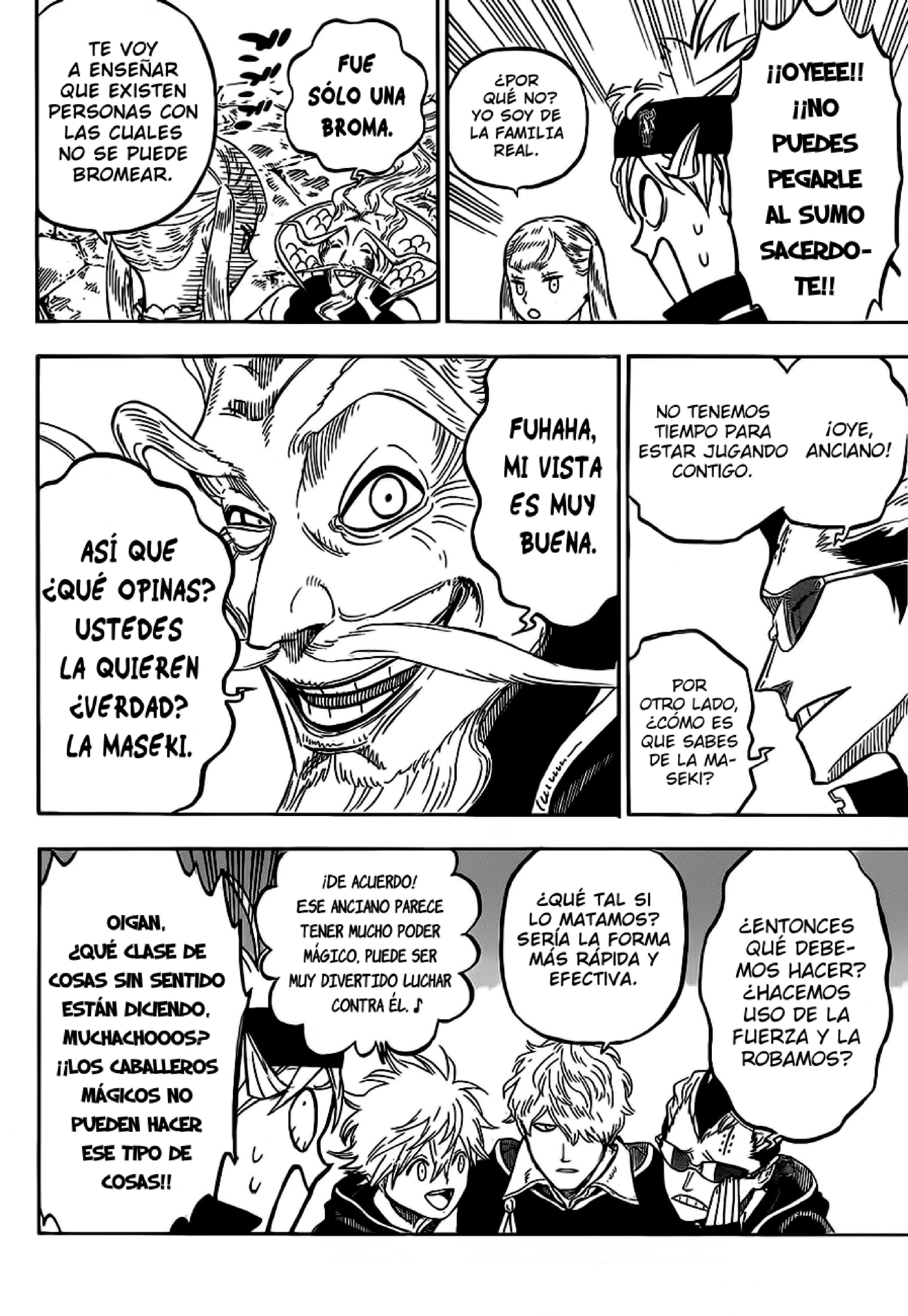 Read black Clover es Manga Online