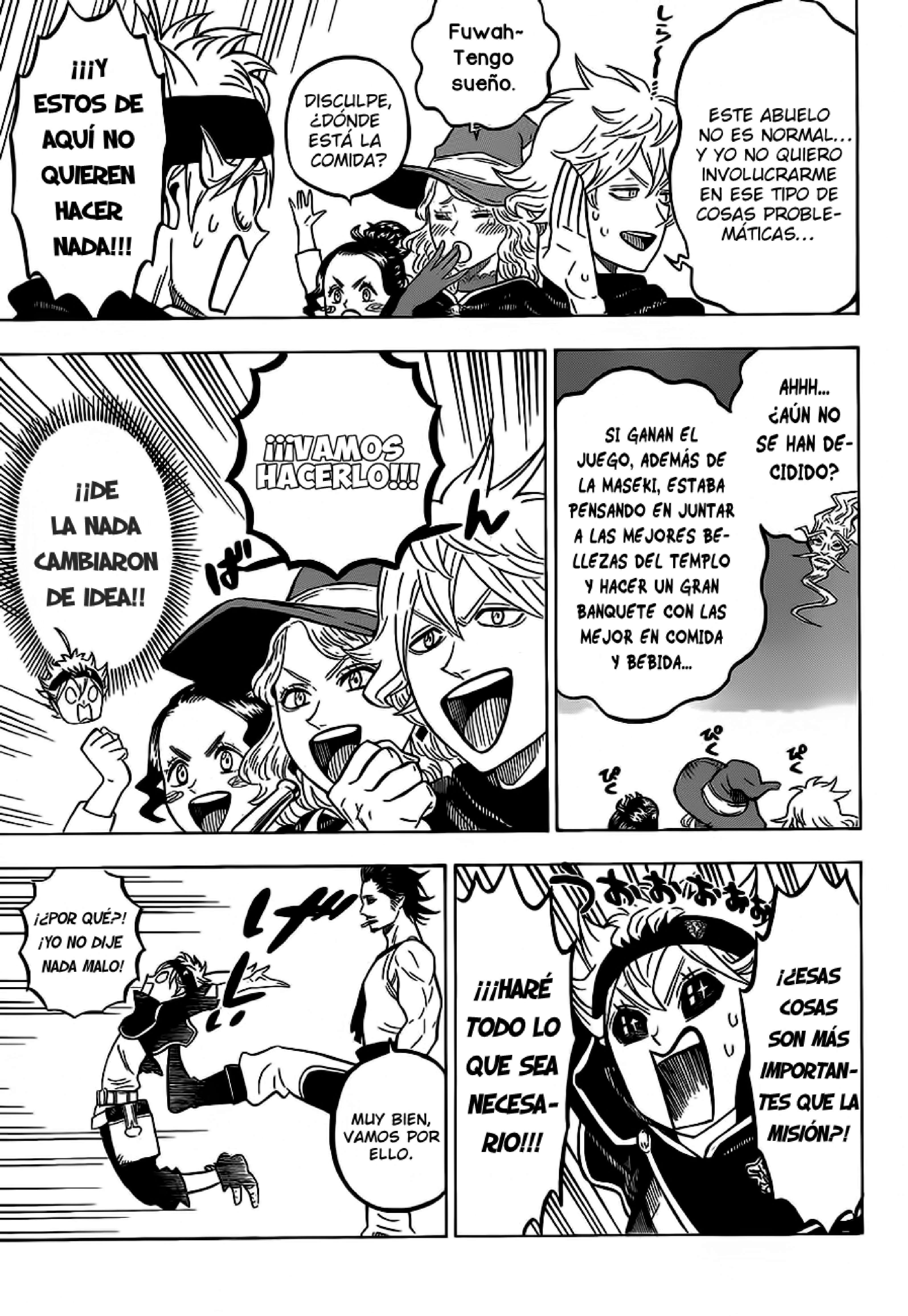 Read black Clover es Manga Online