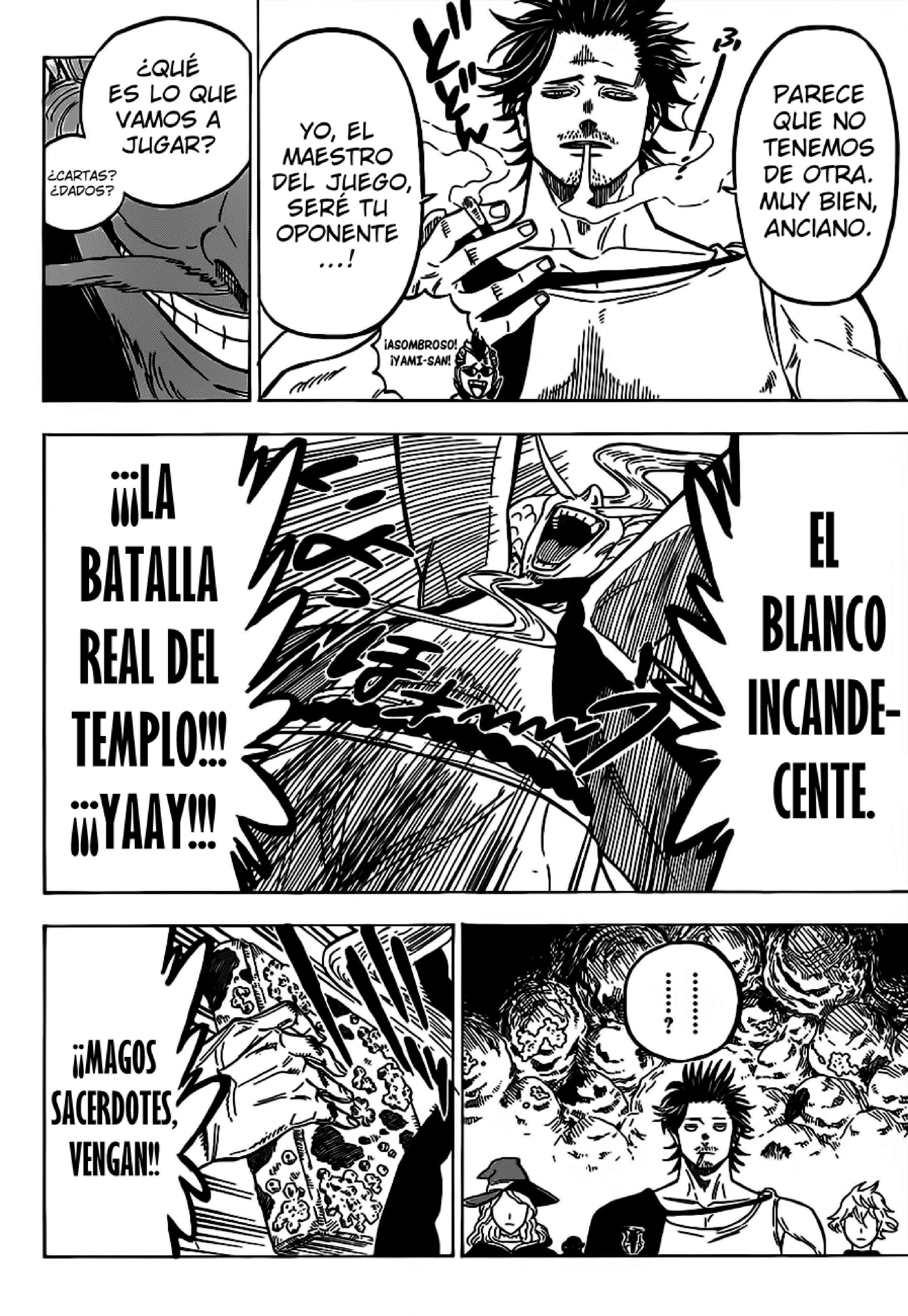 Read black Clover es Manga Online
