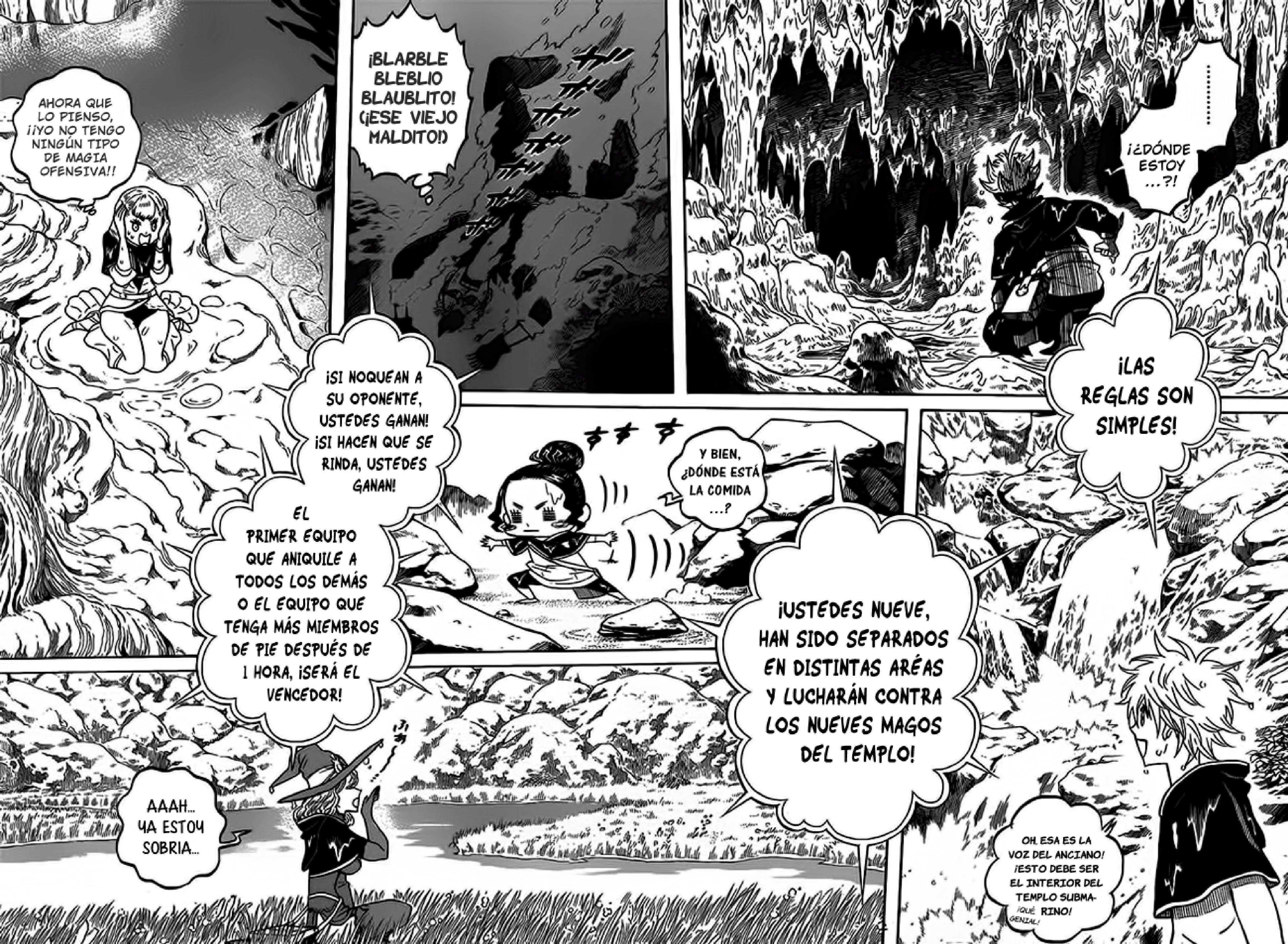 Read black Clover es Manga Online