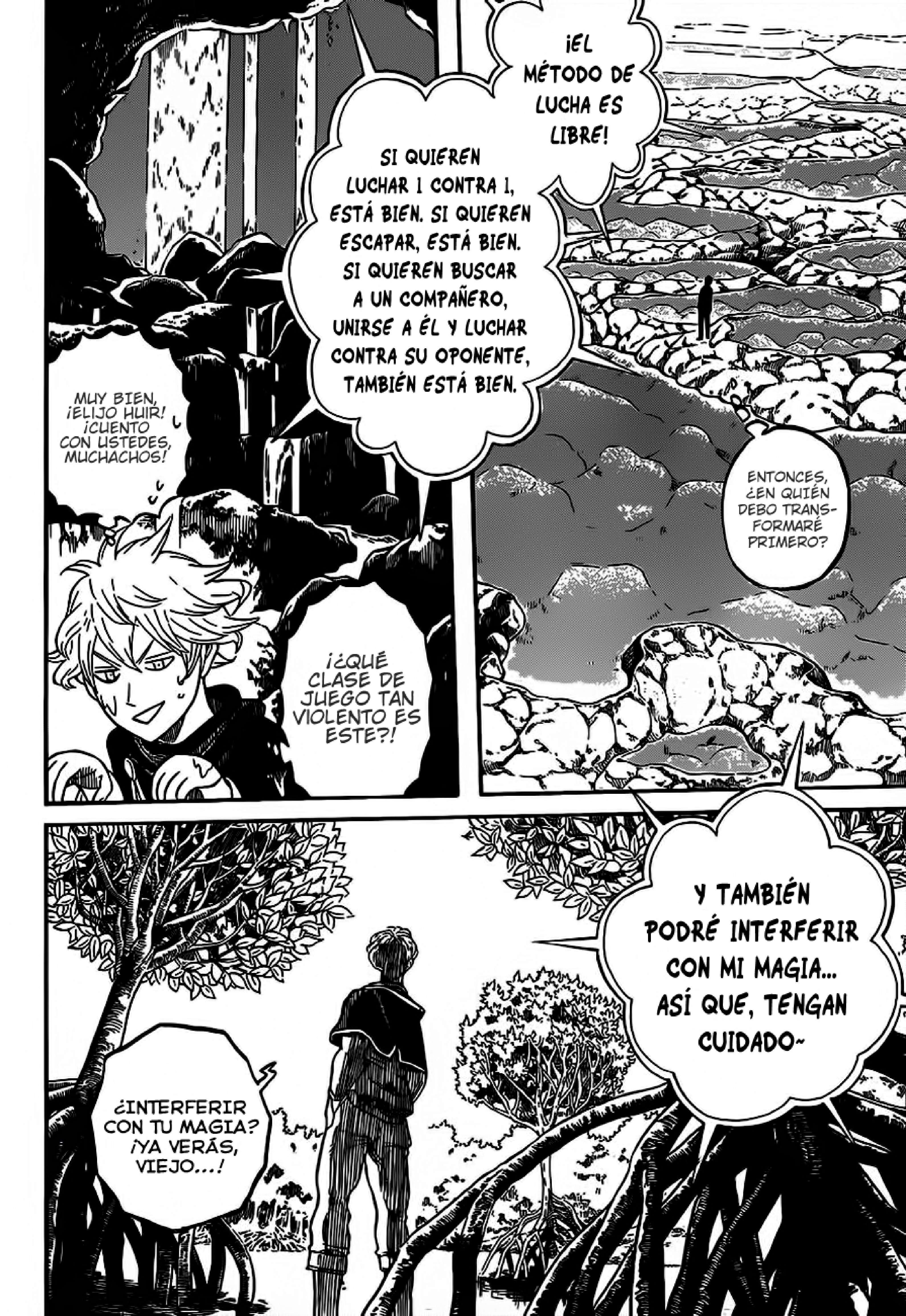Read black Clover es Manga Online
