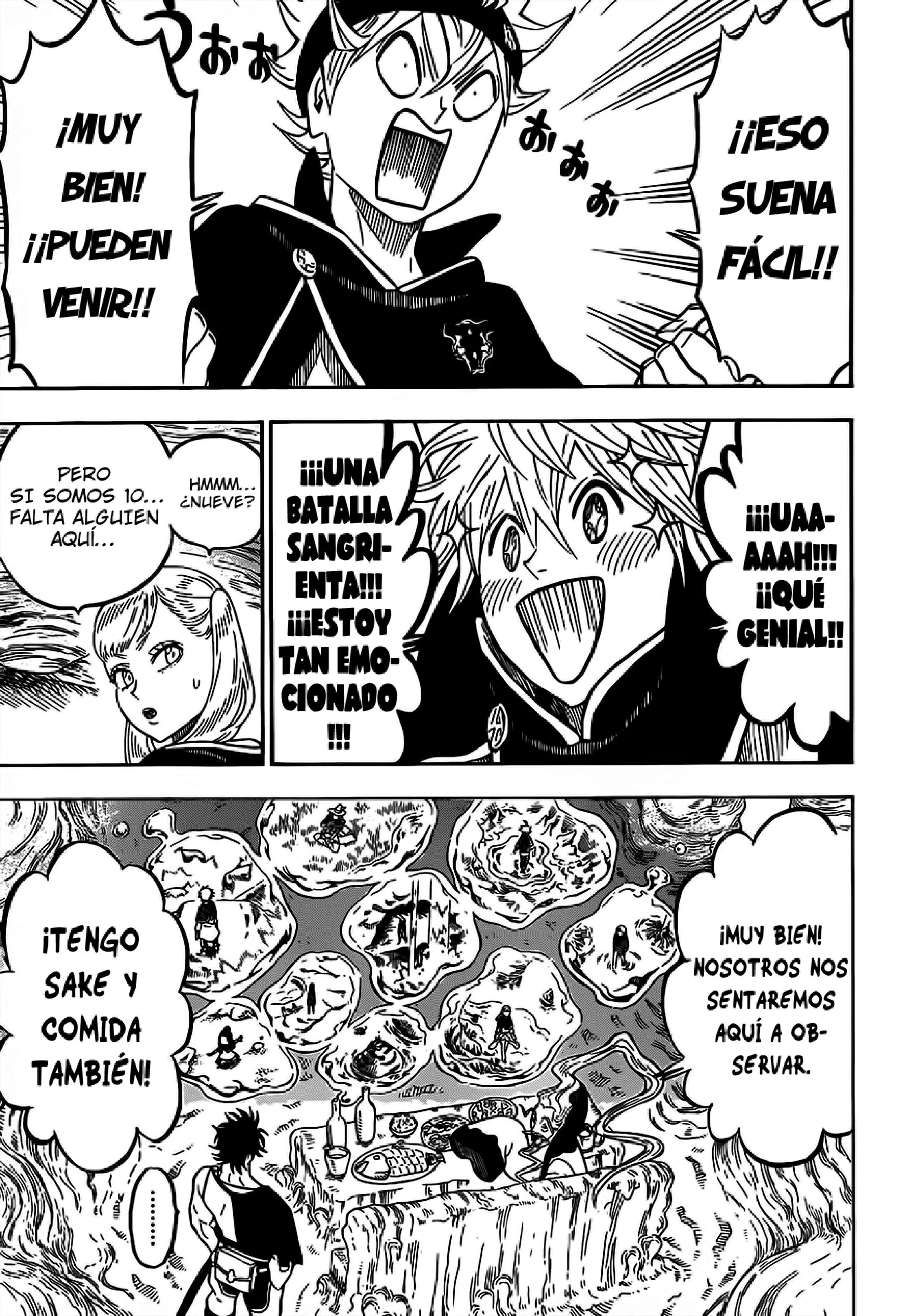 Read black Clover es Manga Online