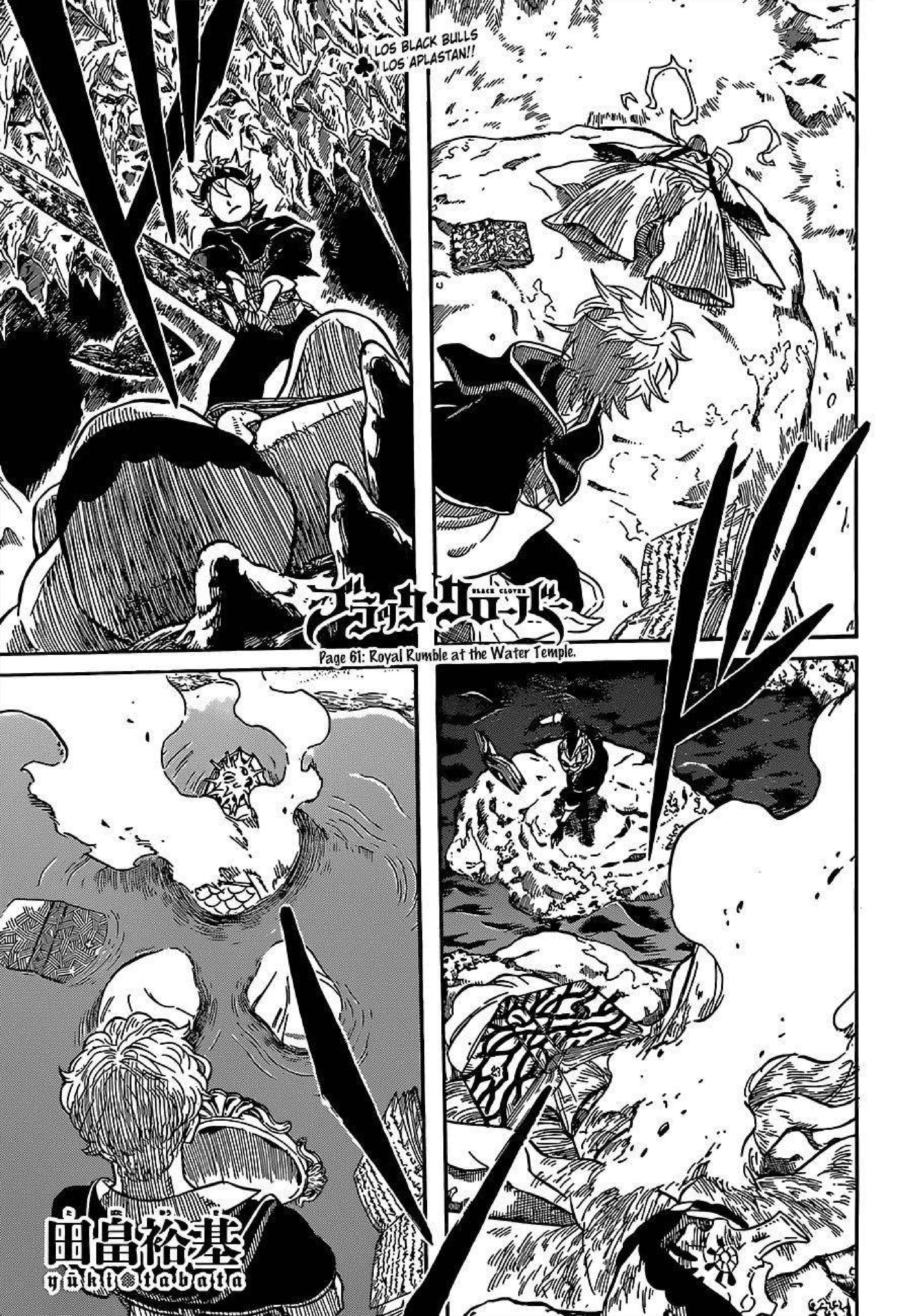 Read black Clover es Manga Online