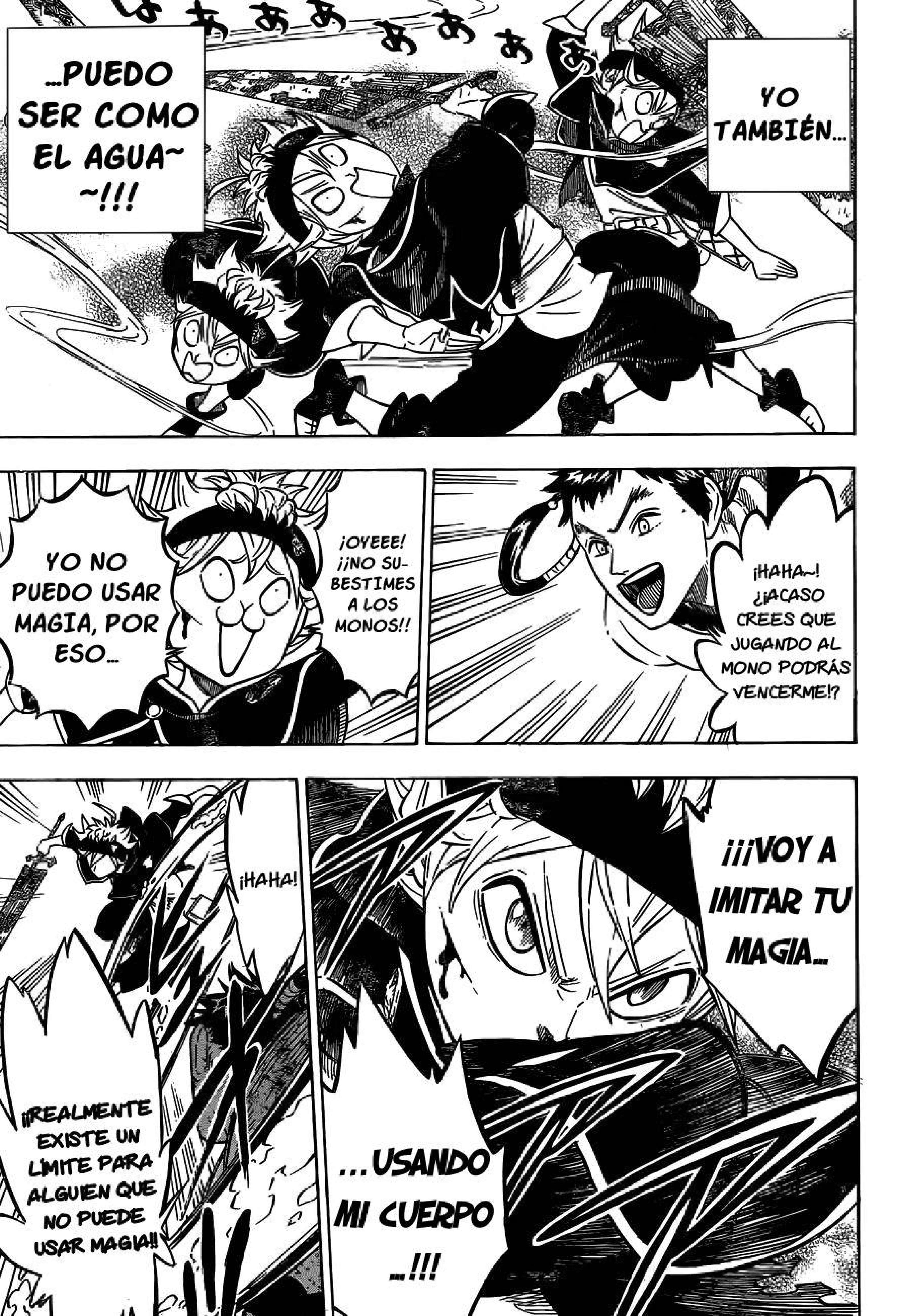 Read black Clover es Manga Online