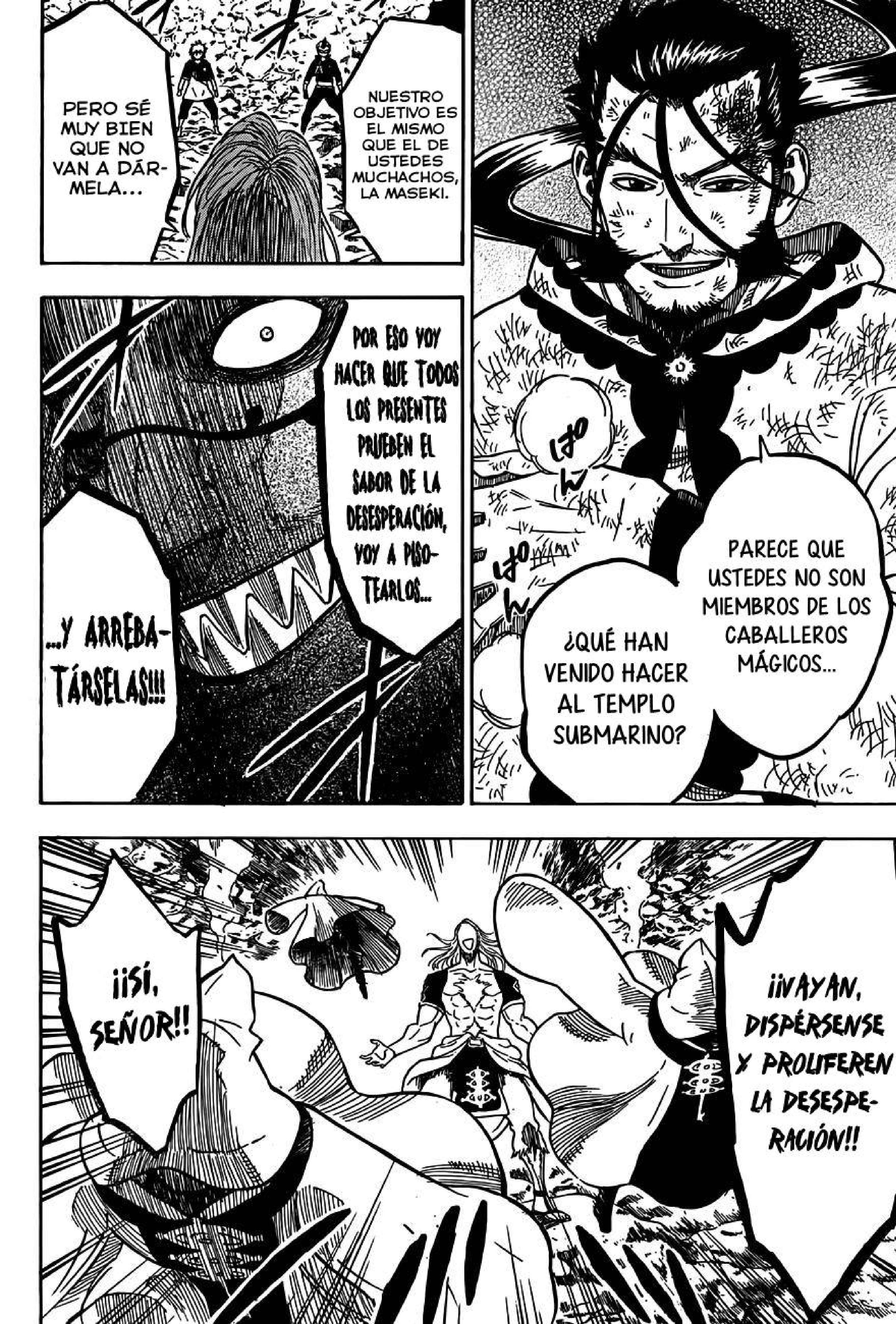 Read black Clover es Manga Online