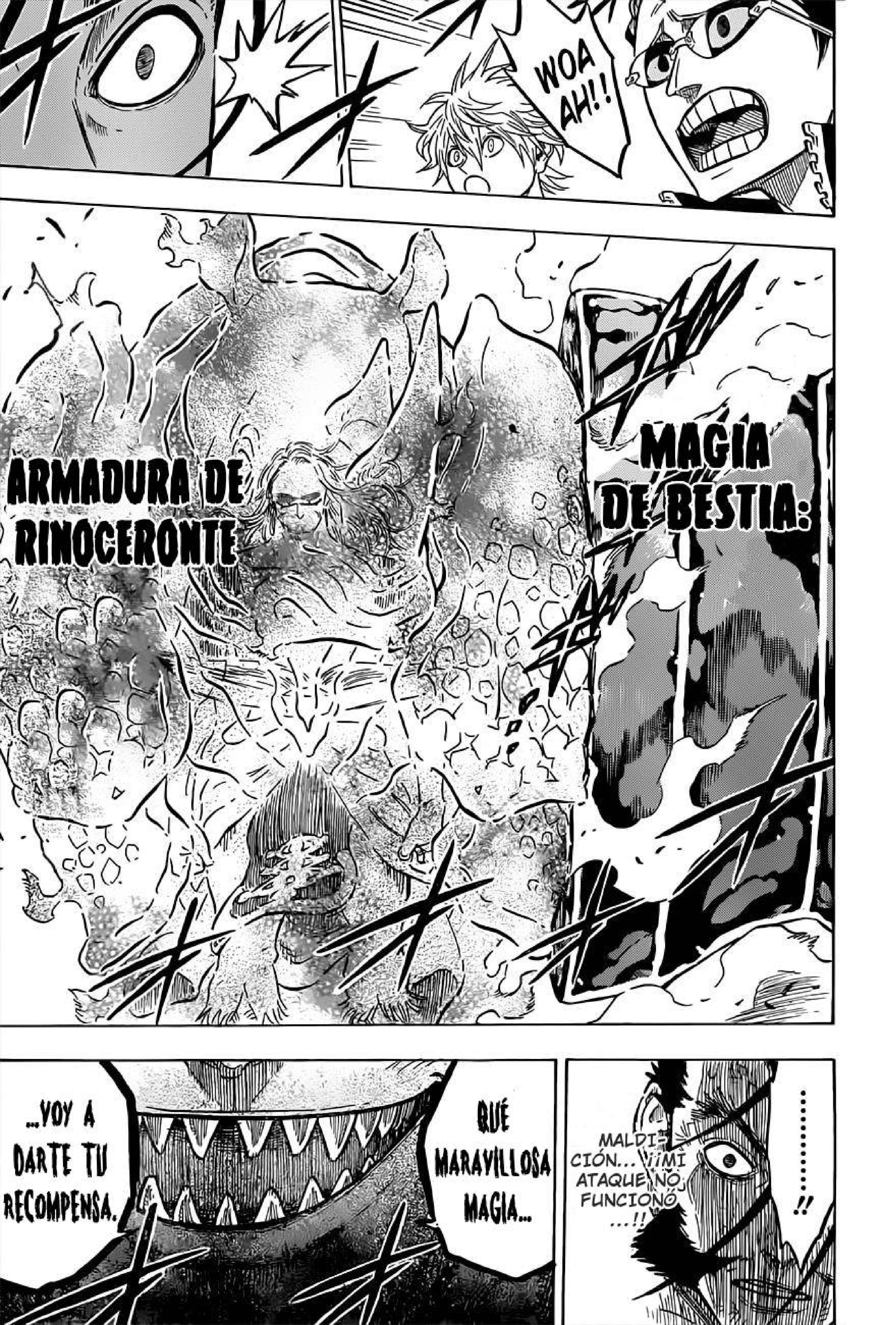 Read black Clover es Manga Online