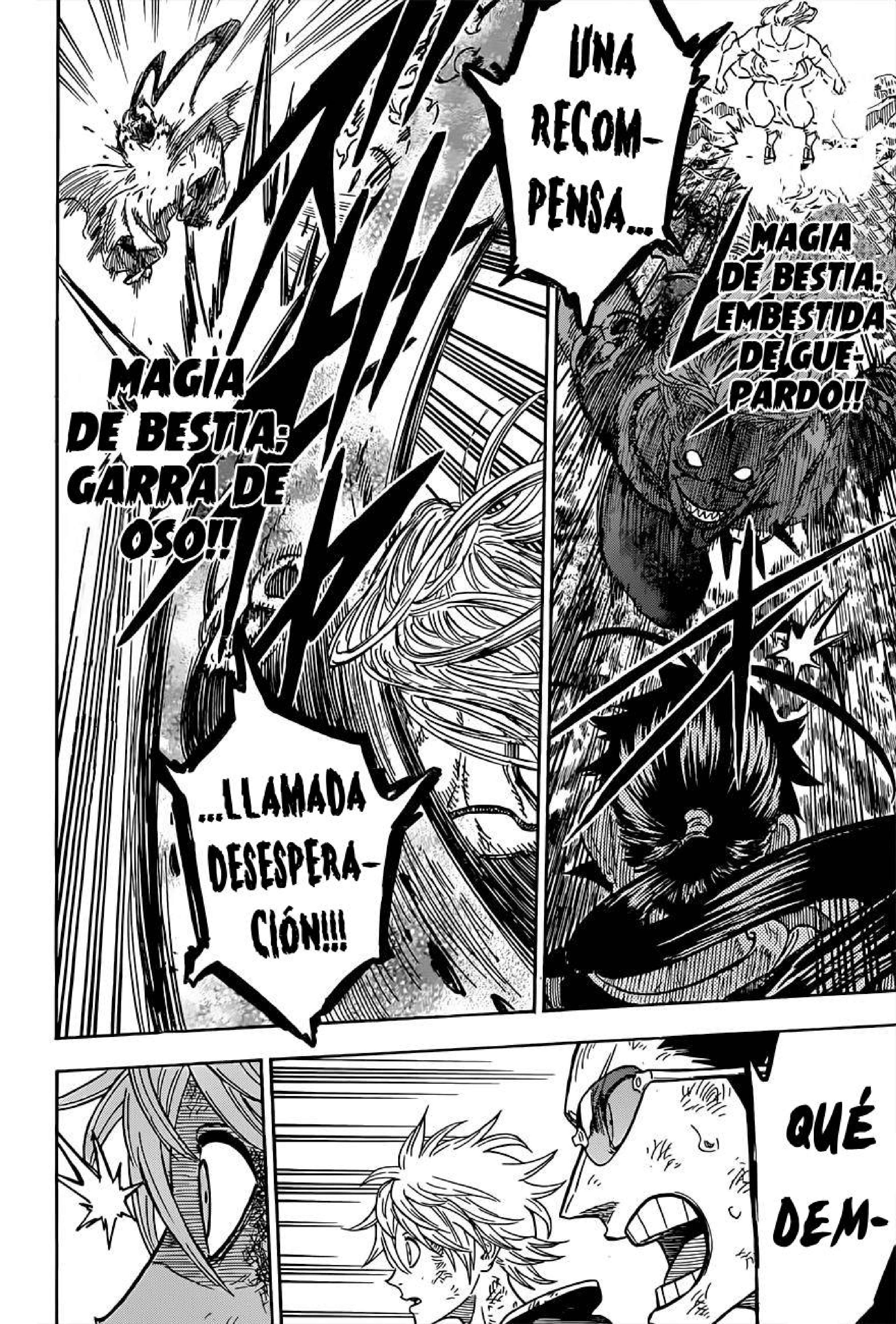 Read black Clover es Manga Online