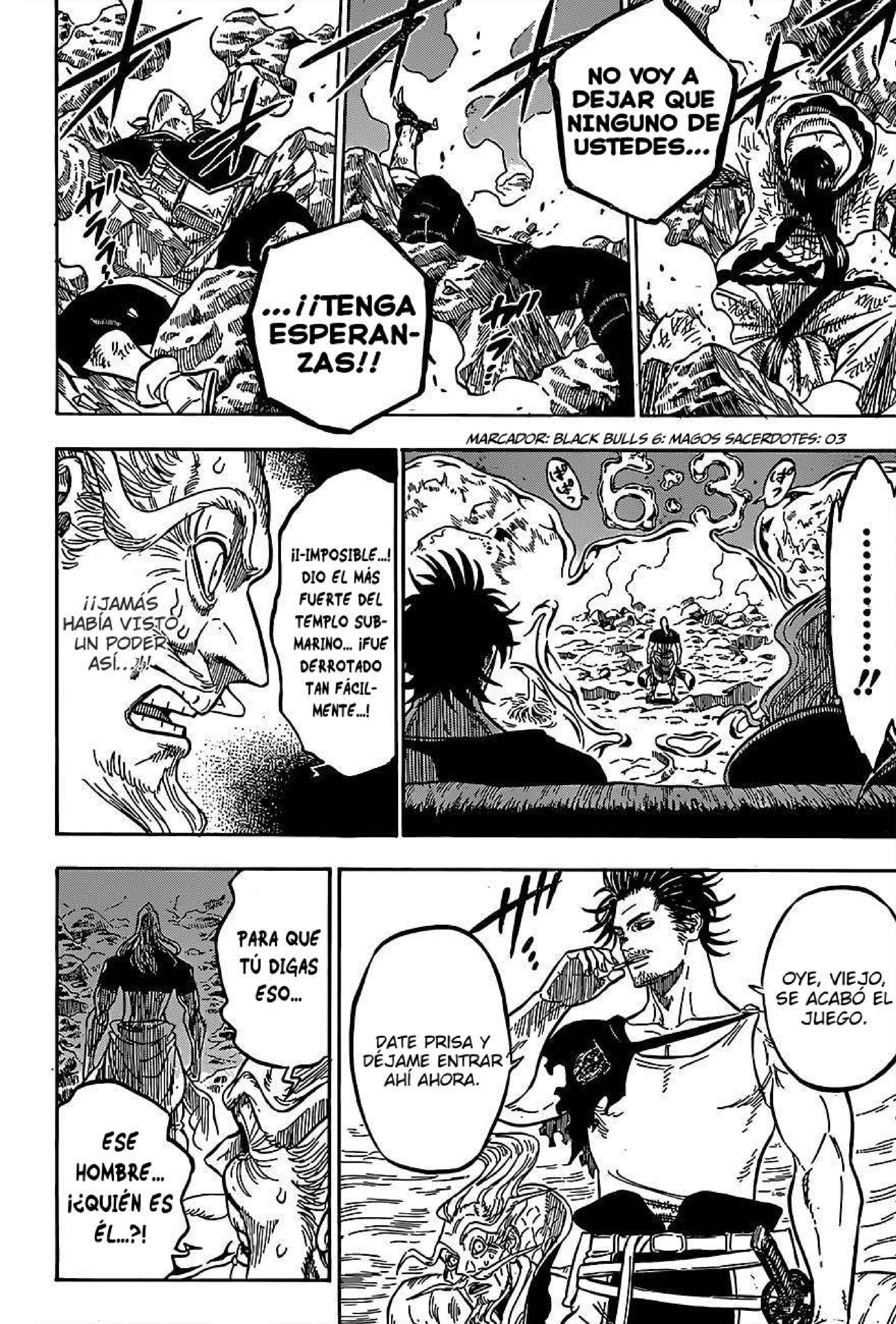 Read black Clover es Manga Online