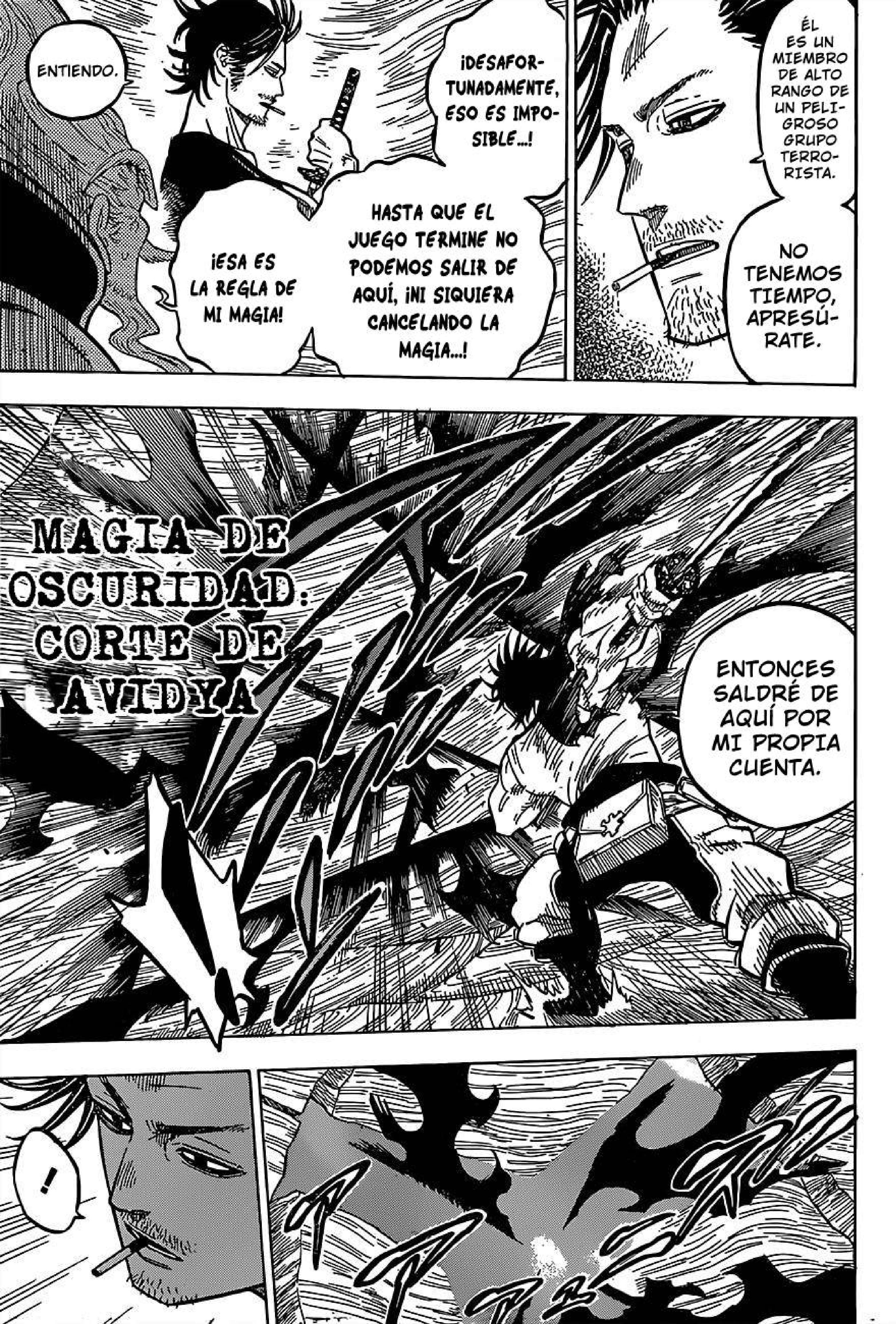 Read black Clover es Manga Online