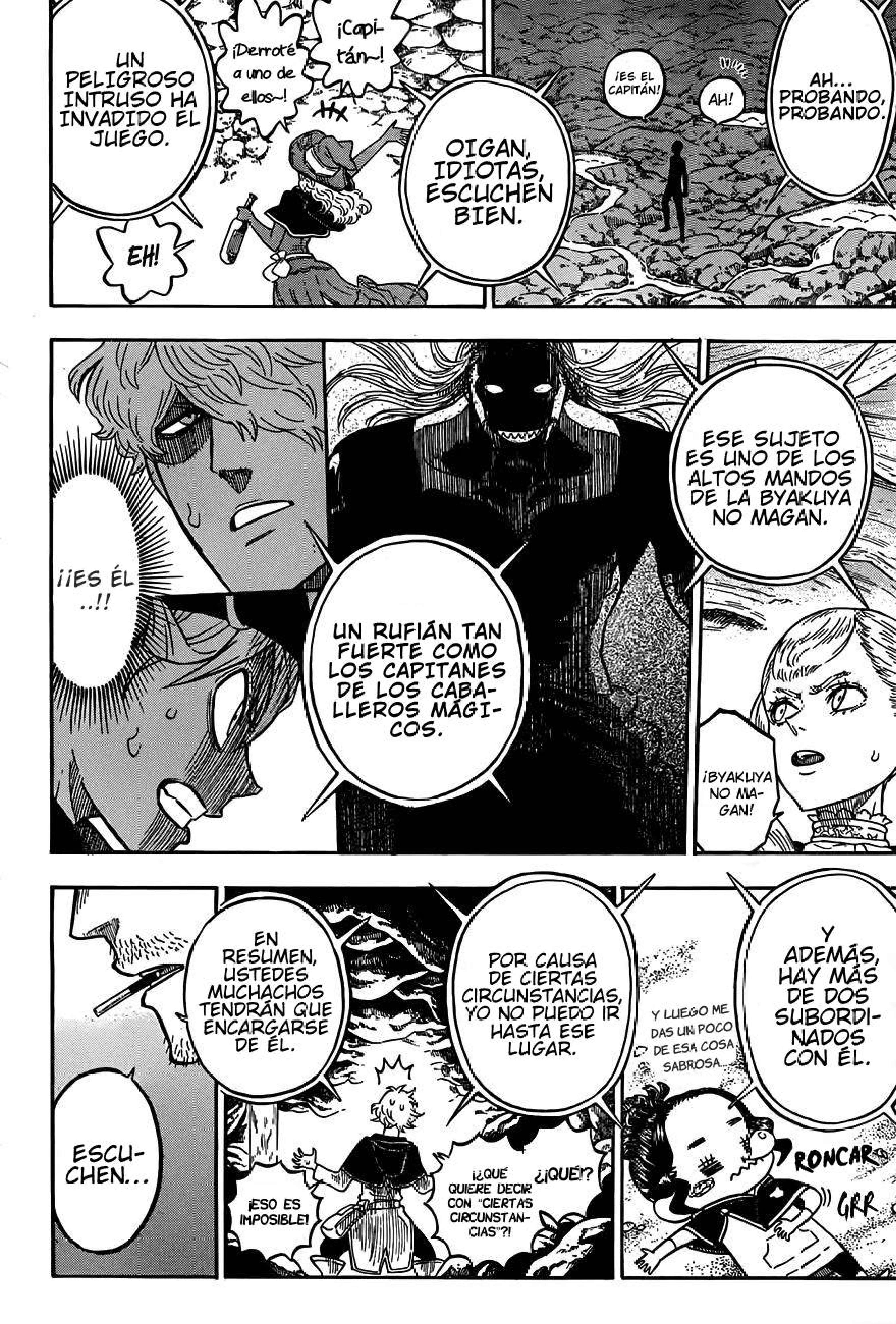 Read black Clover es Manga Online