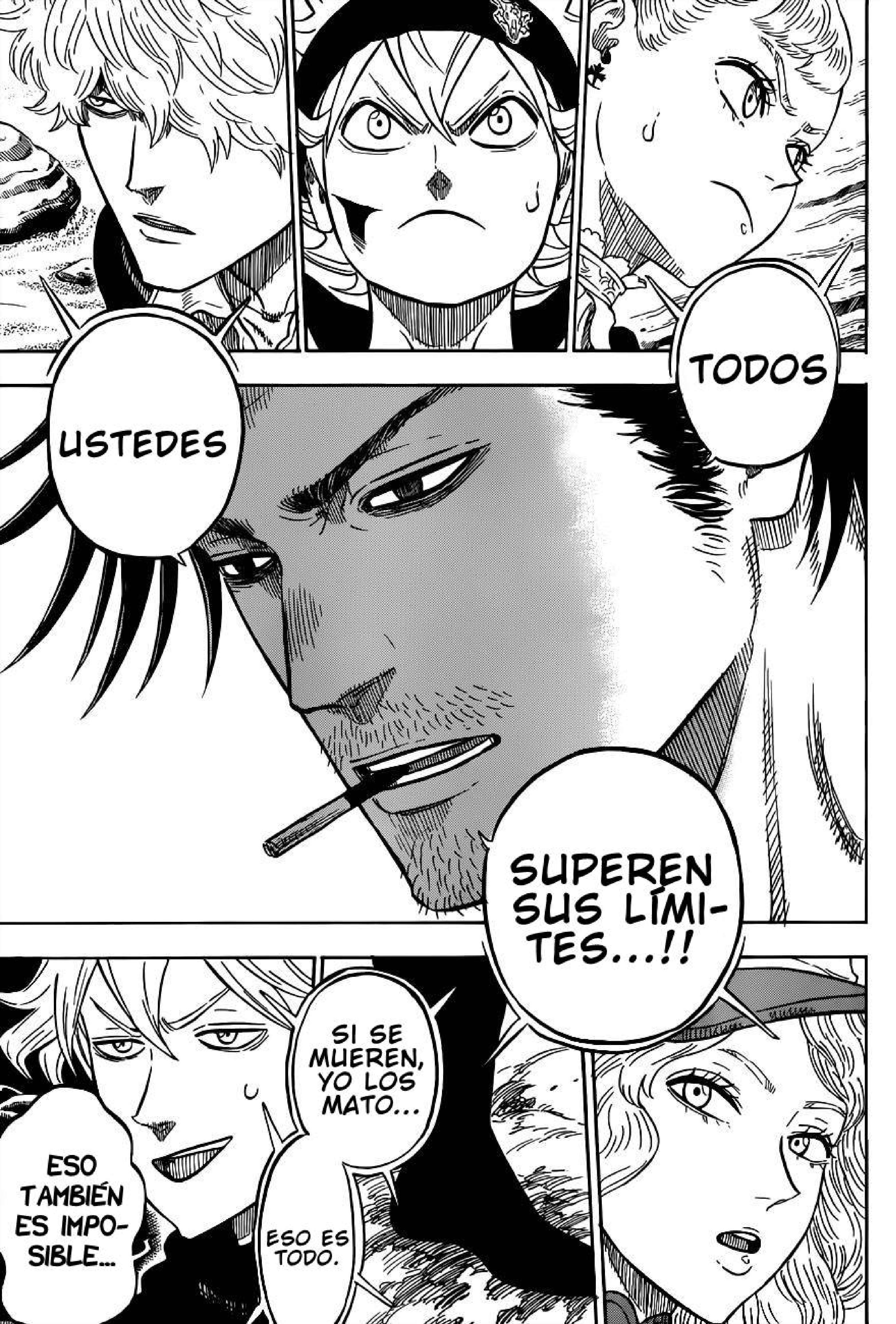 Read black Clover es Manga Online