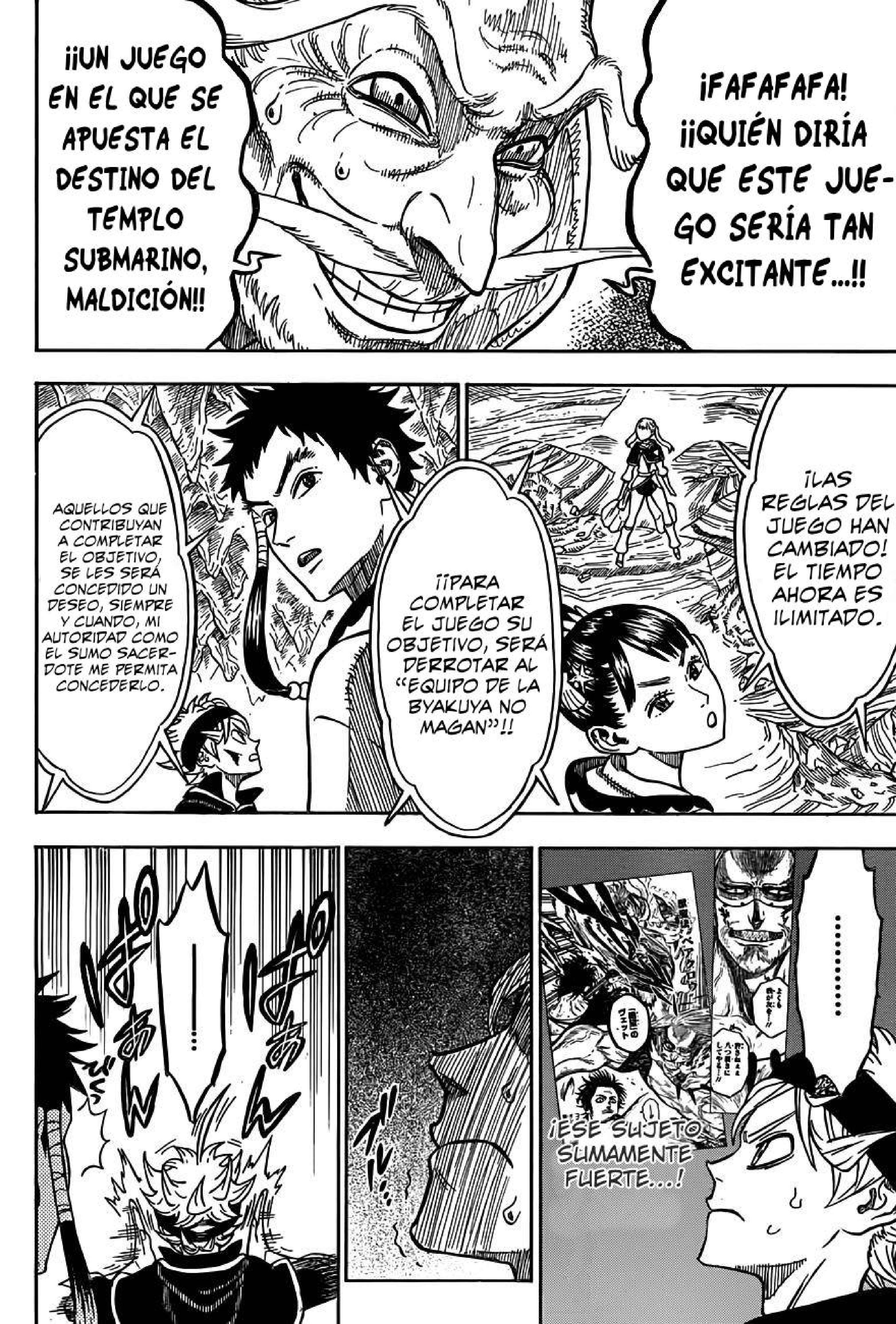 Read black Clover es Manga Online