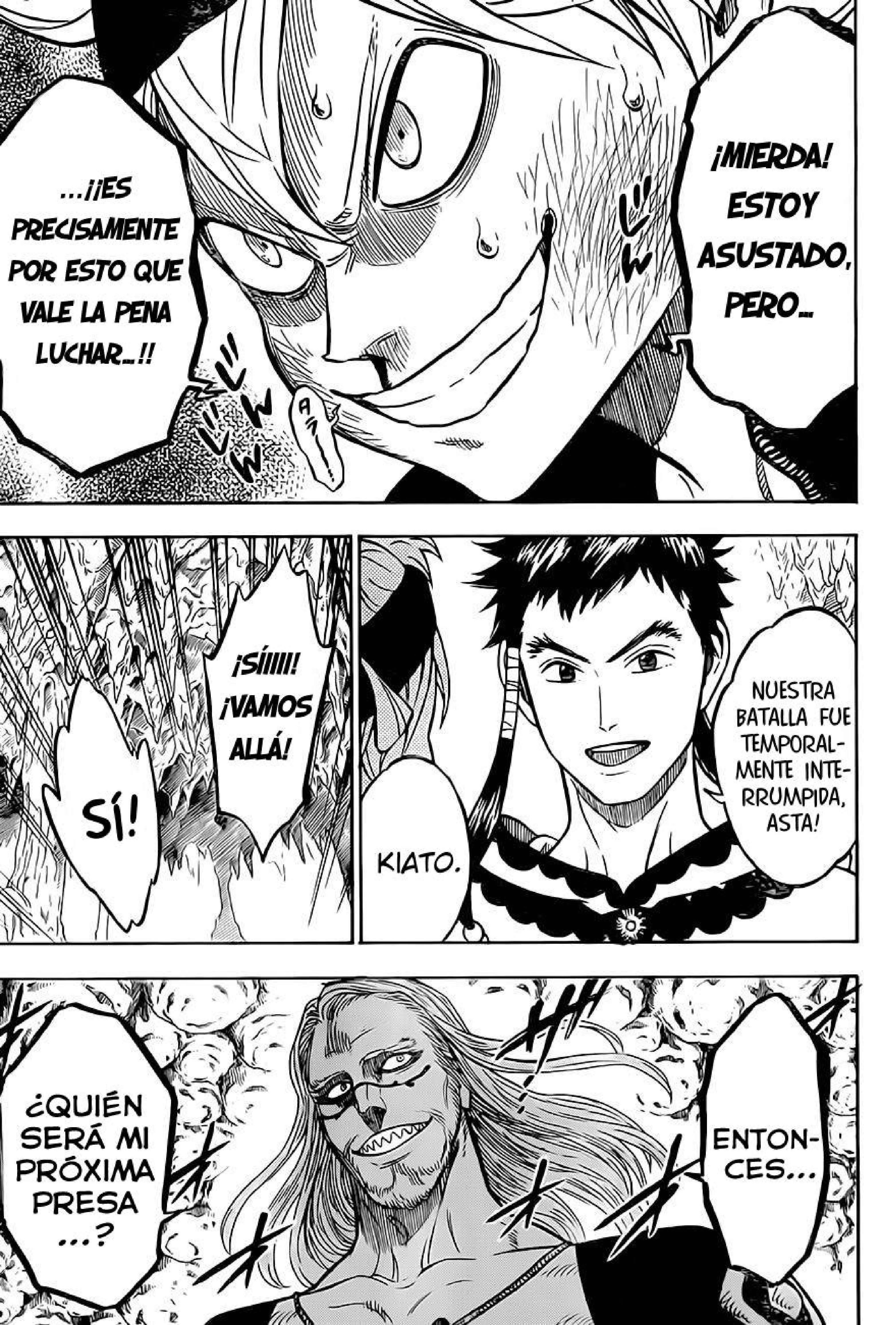 Read black Clover es Manga Online
