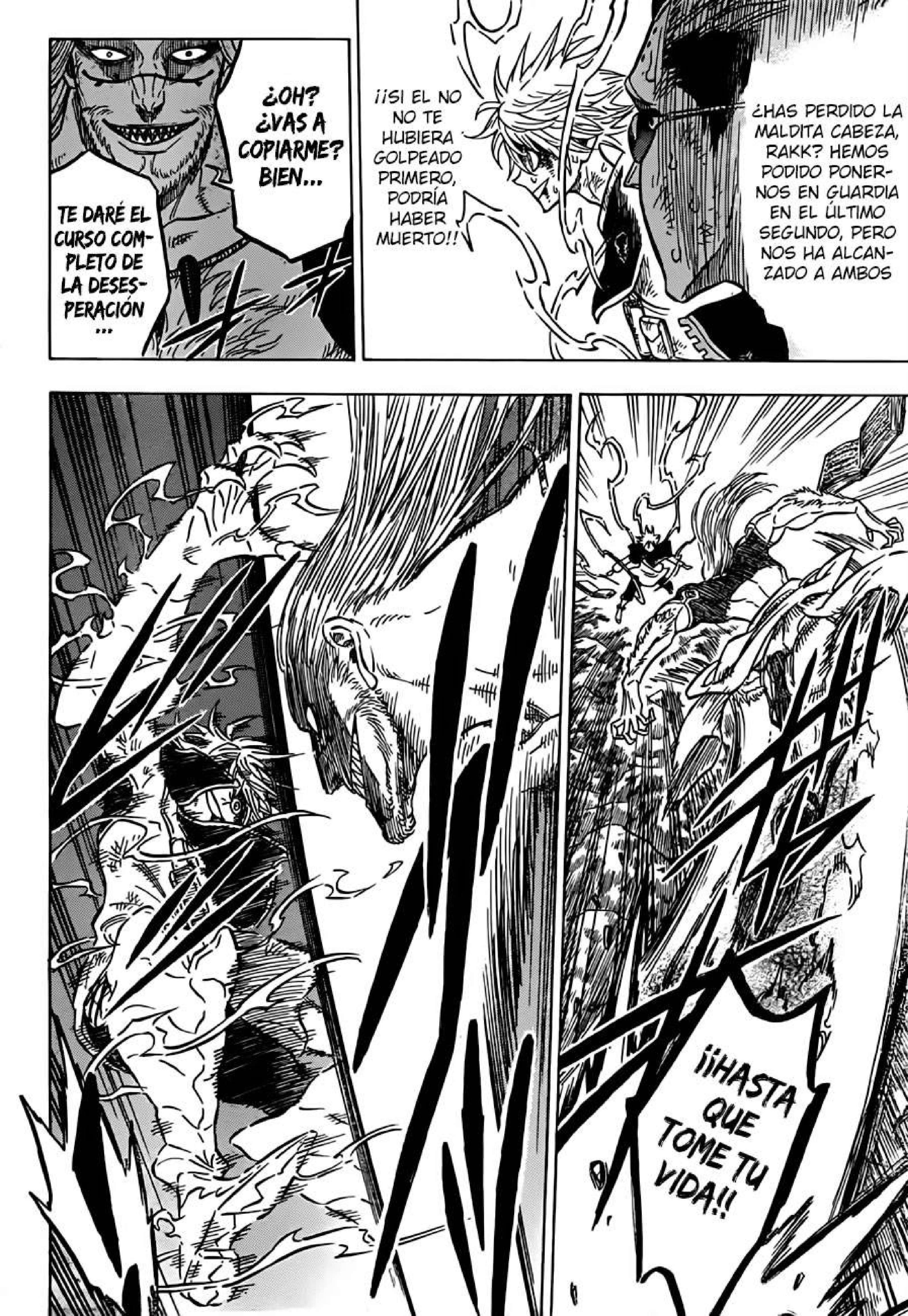 Read black Clover es Manga Online