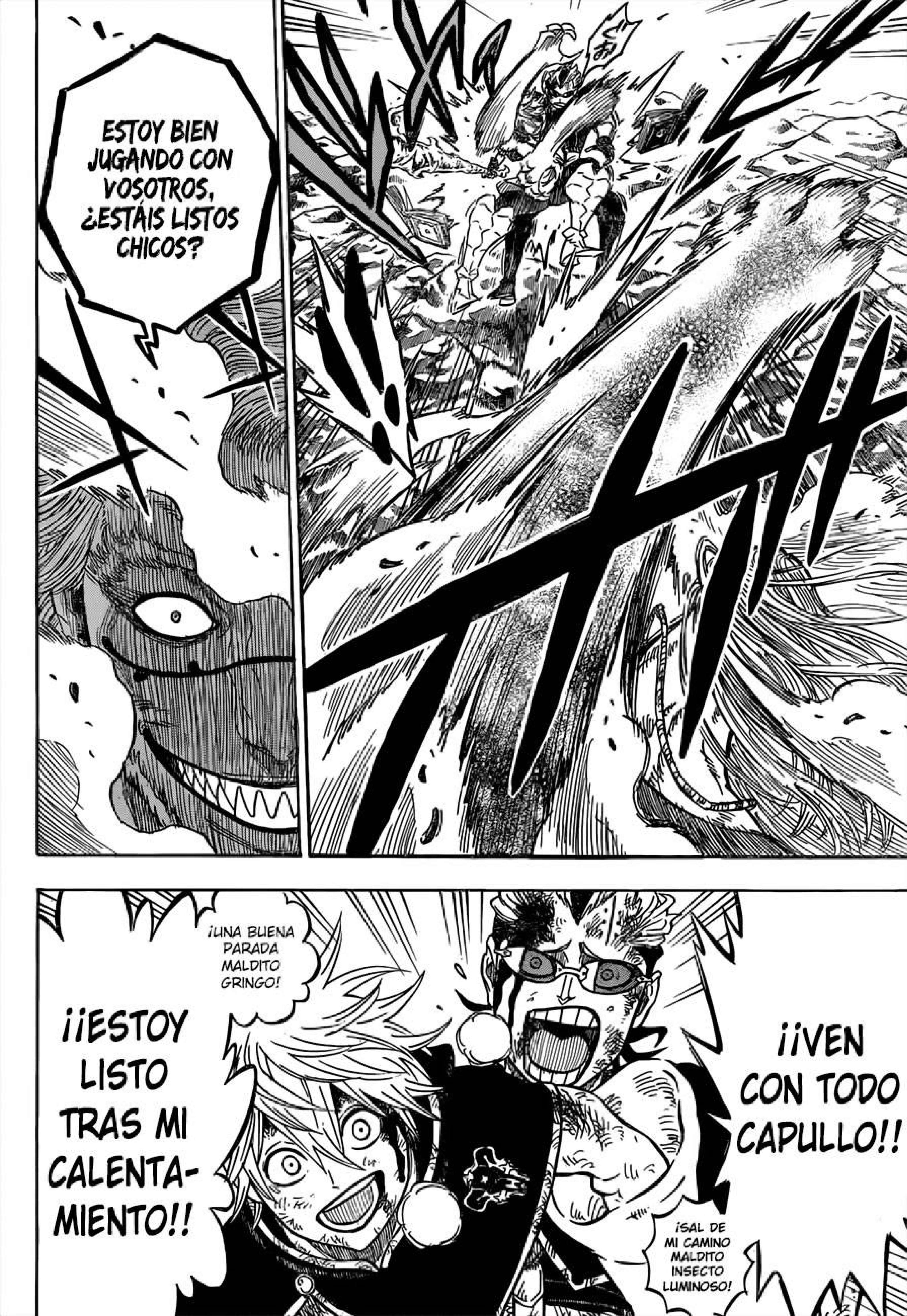 Read black Clover es Manga Online