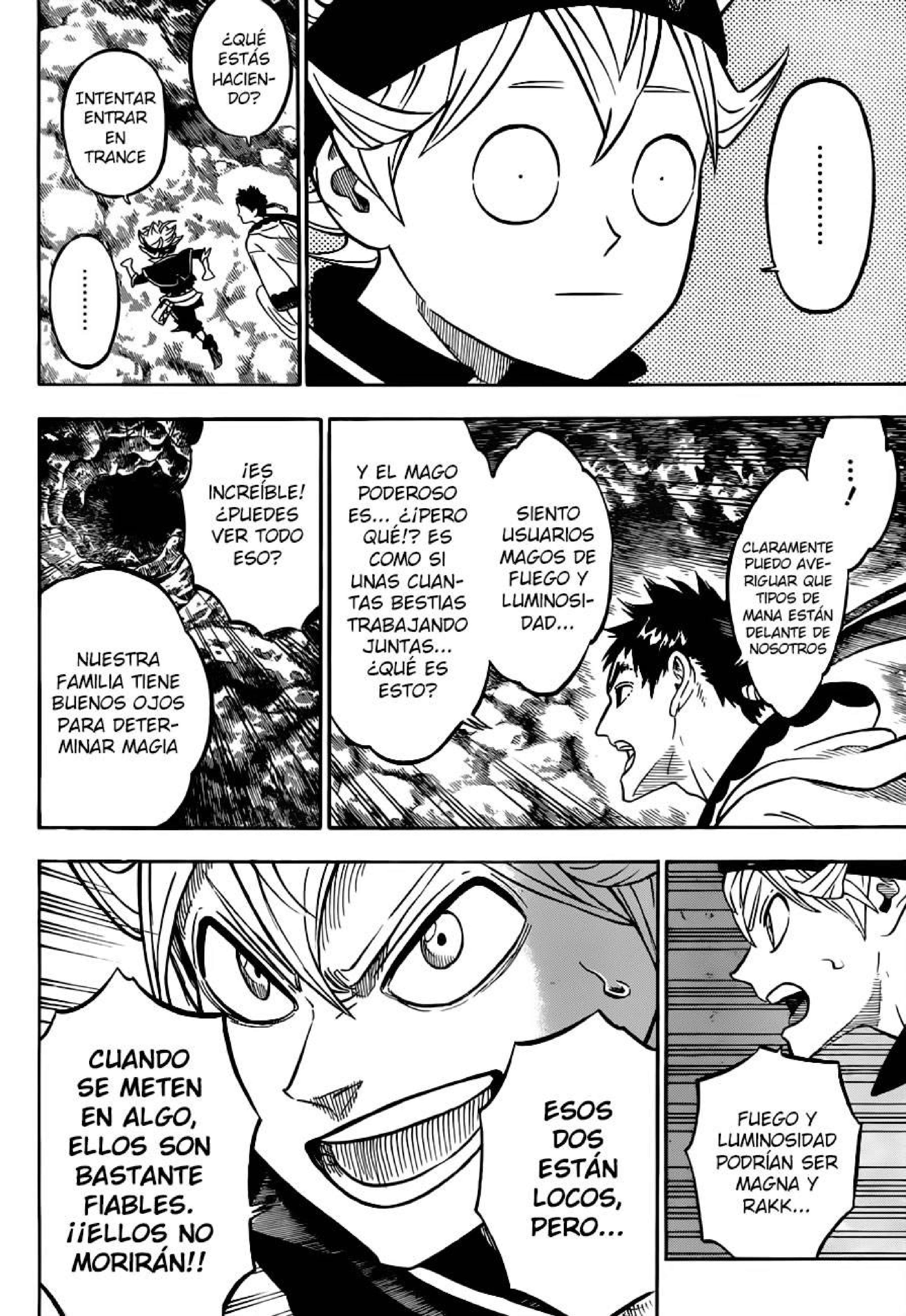 Read black Clover es Manga Online