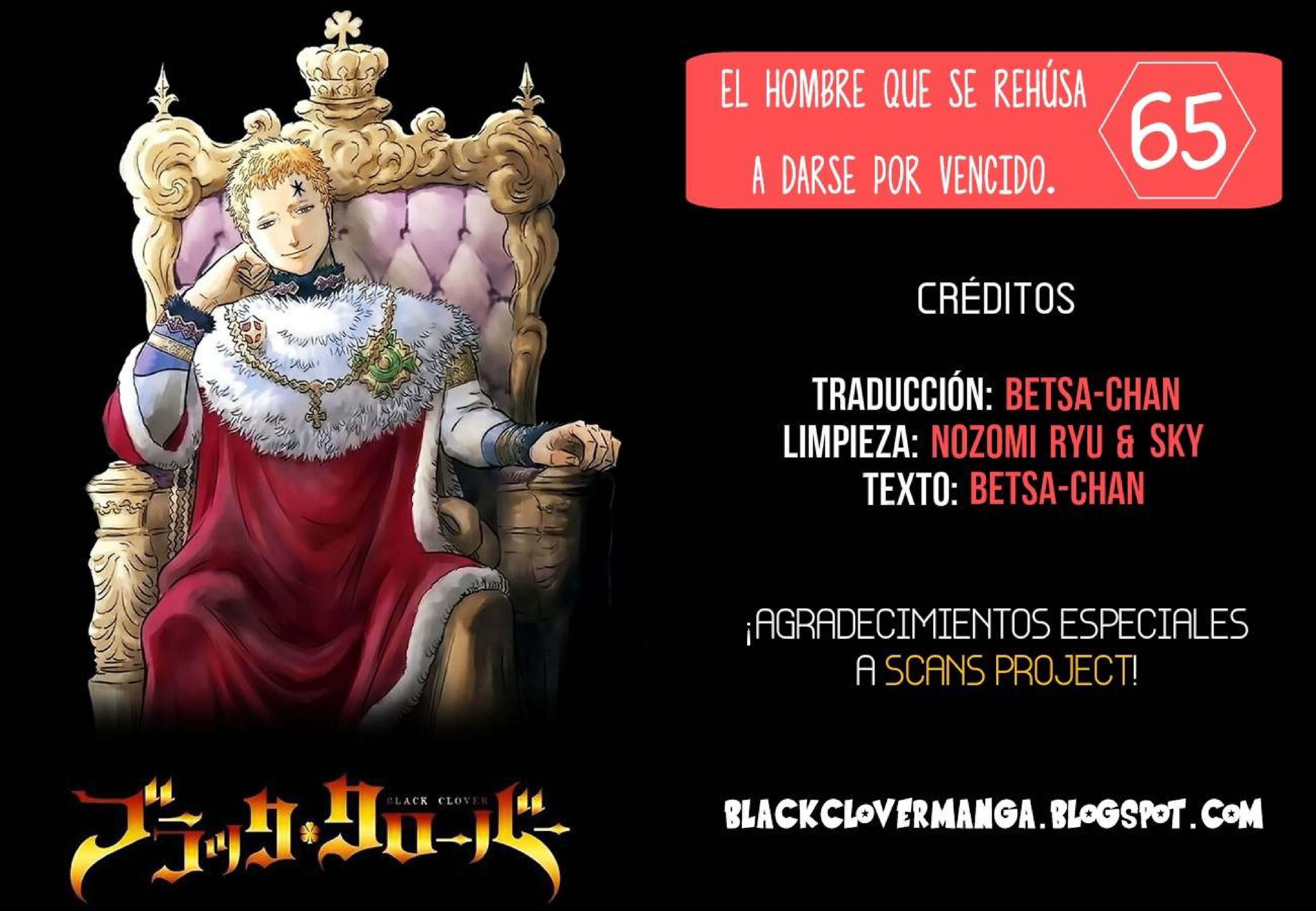 Read black Clover es Manga Online
