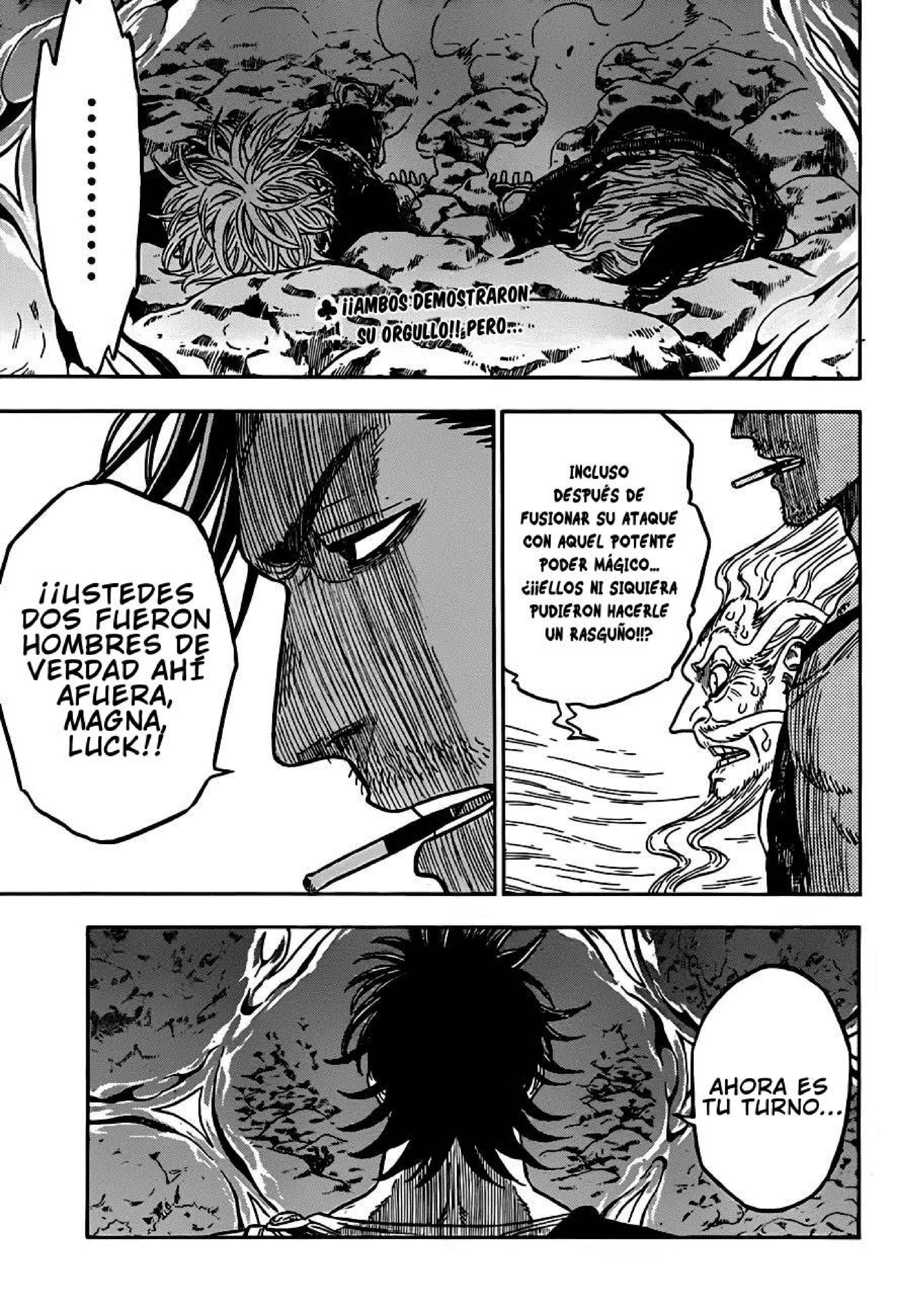 Read black Clover es Manga Online
