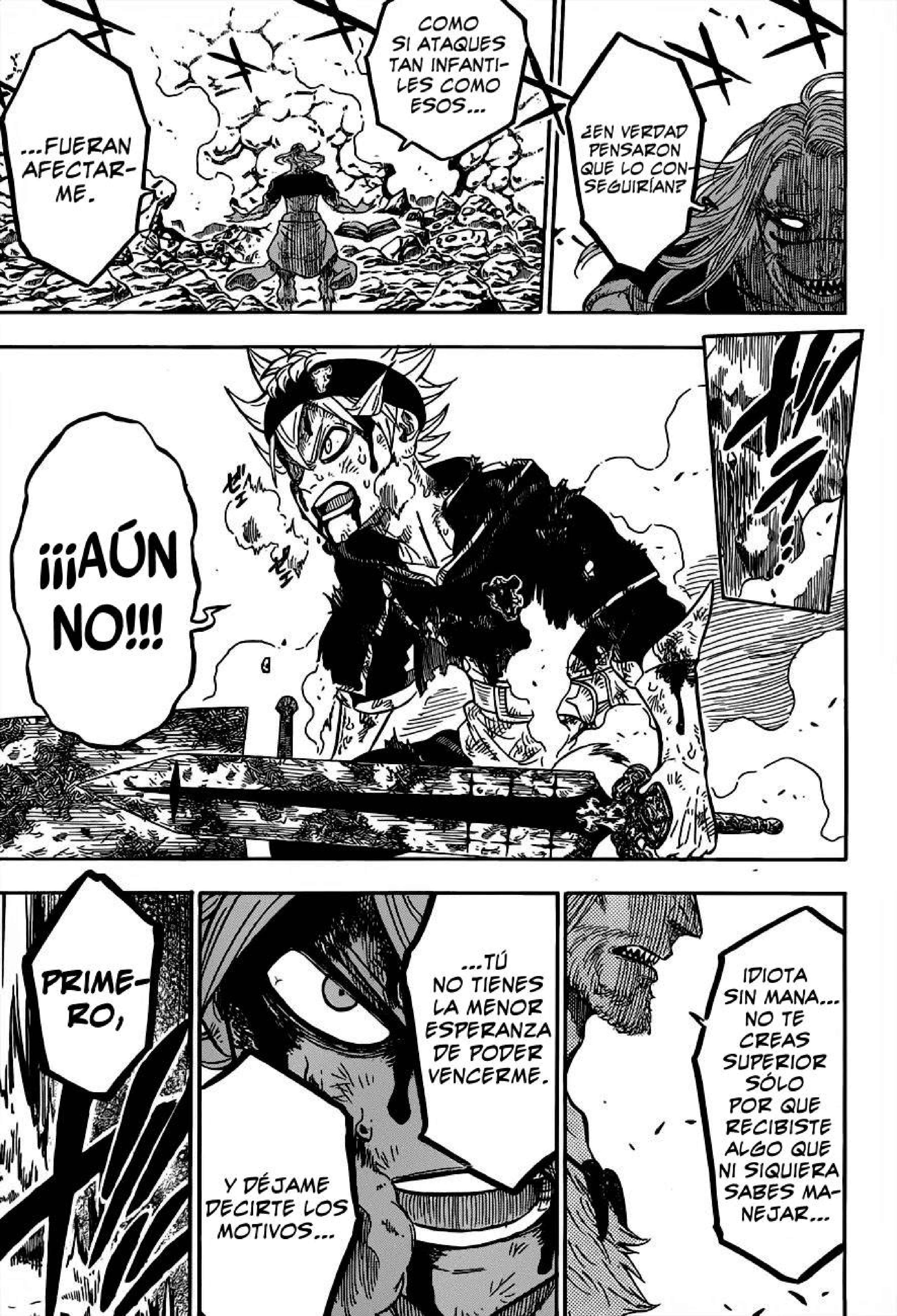 Read black Clover es Manga Online