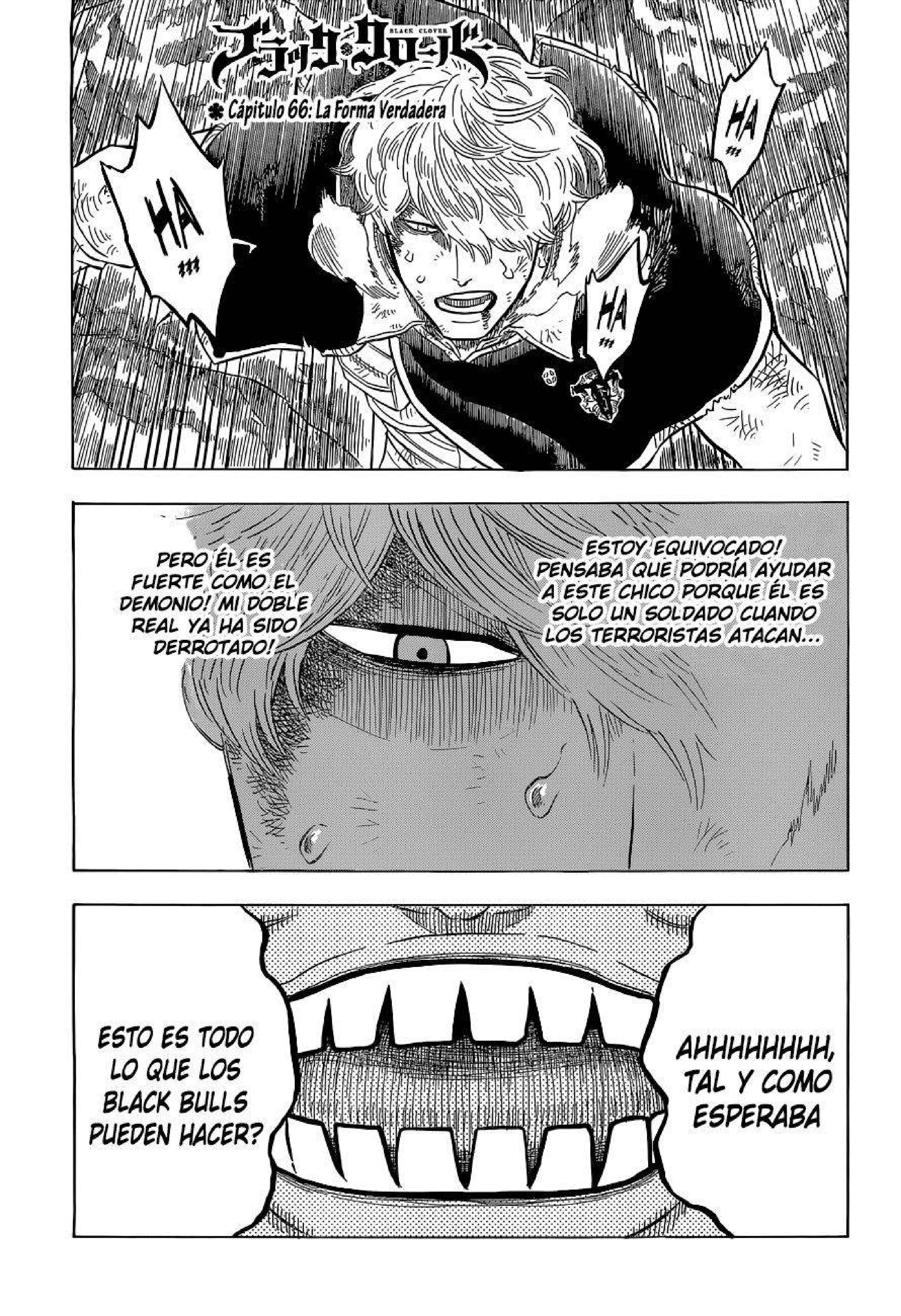 Read black Clover es Manga Online