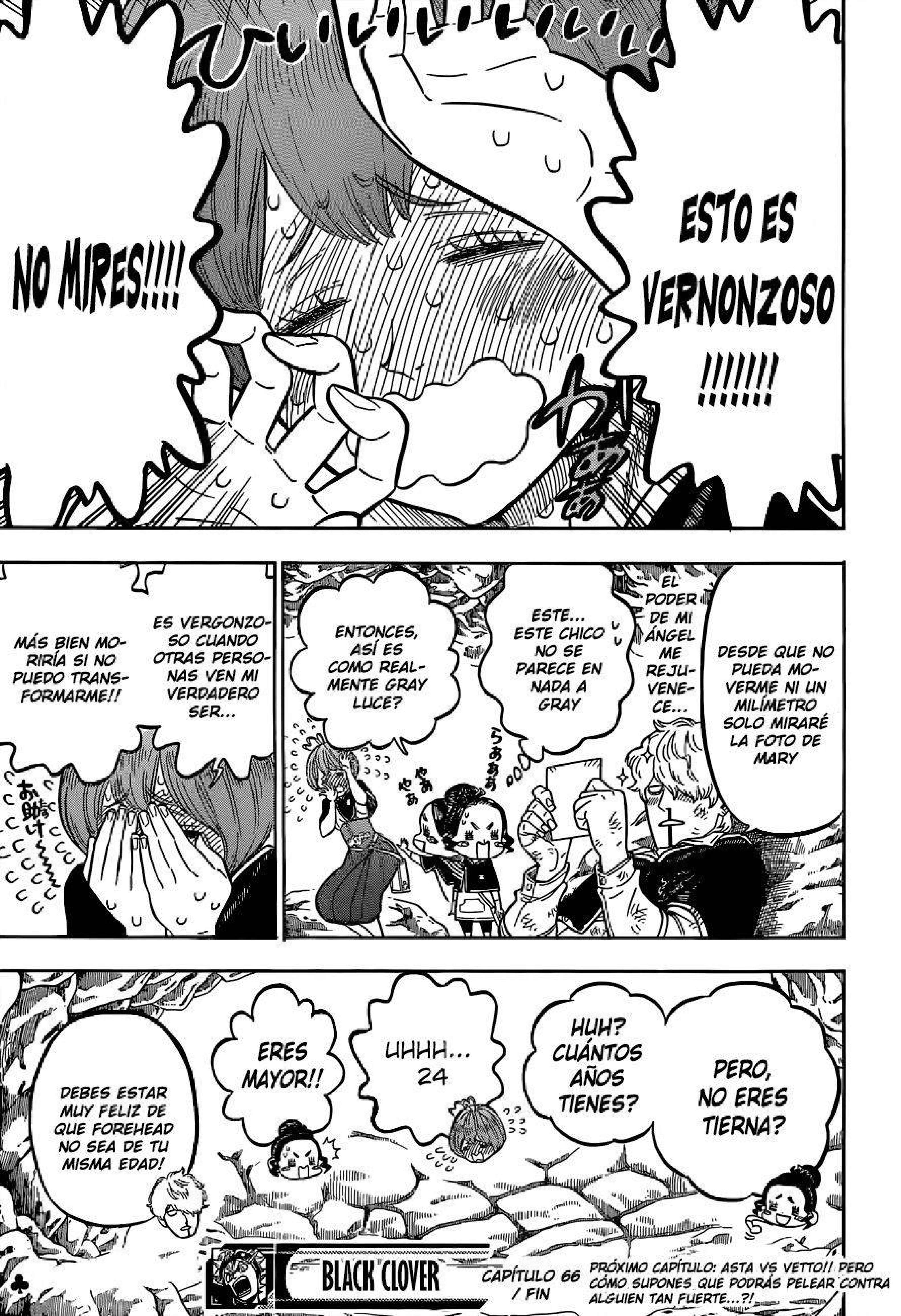 Read black Clover es Manga Online