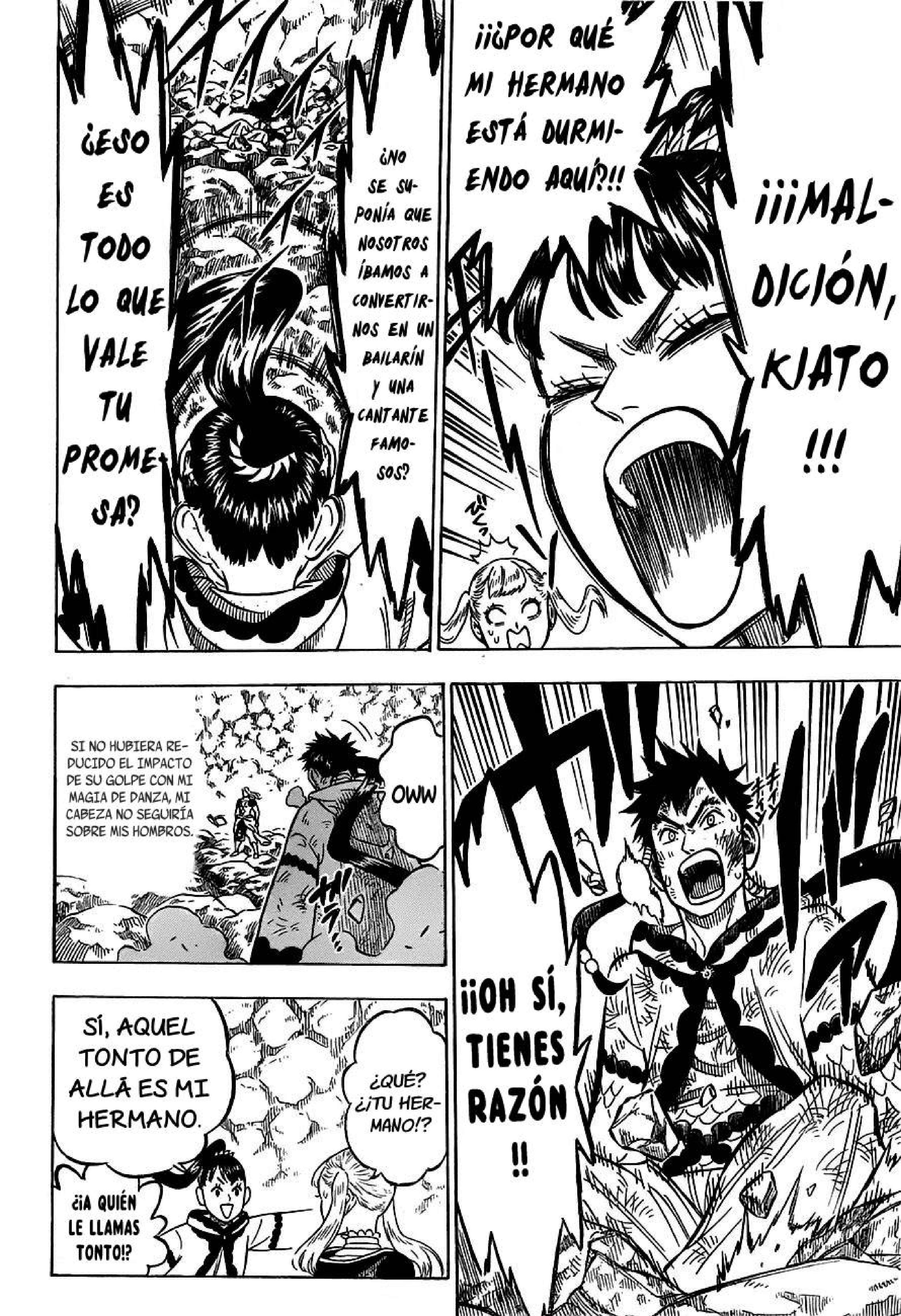 Read black Clover es Manga Online