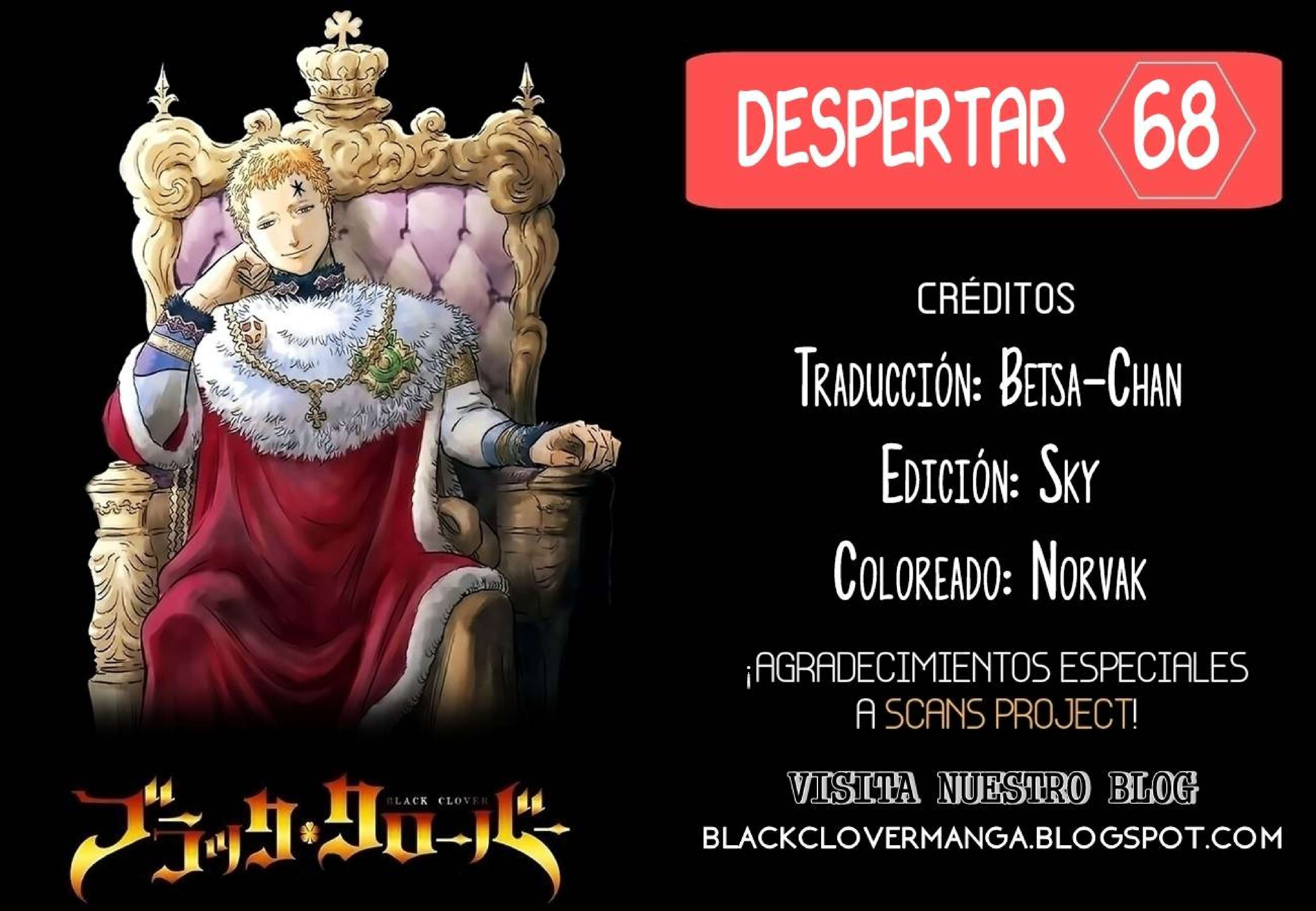 Read black Clover es Manga Online