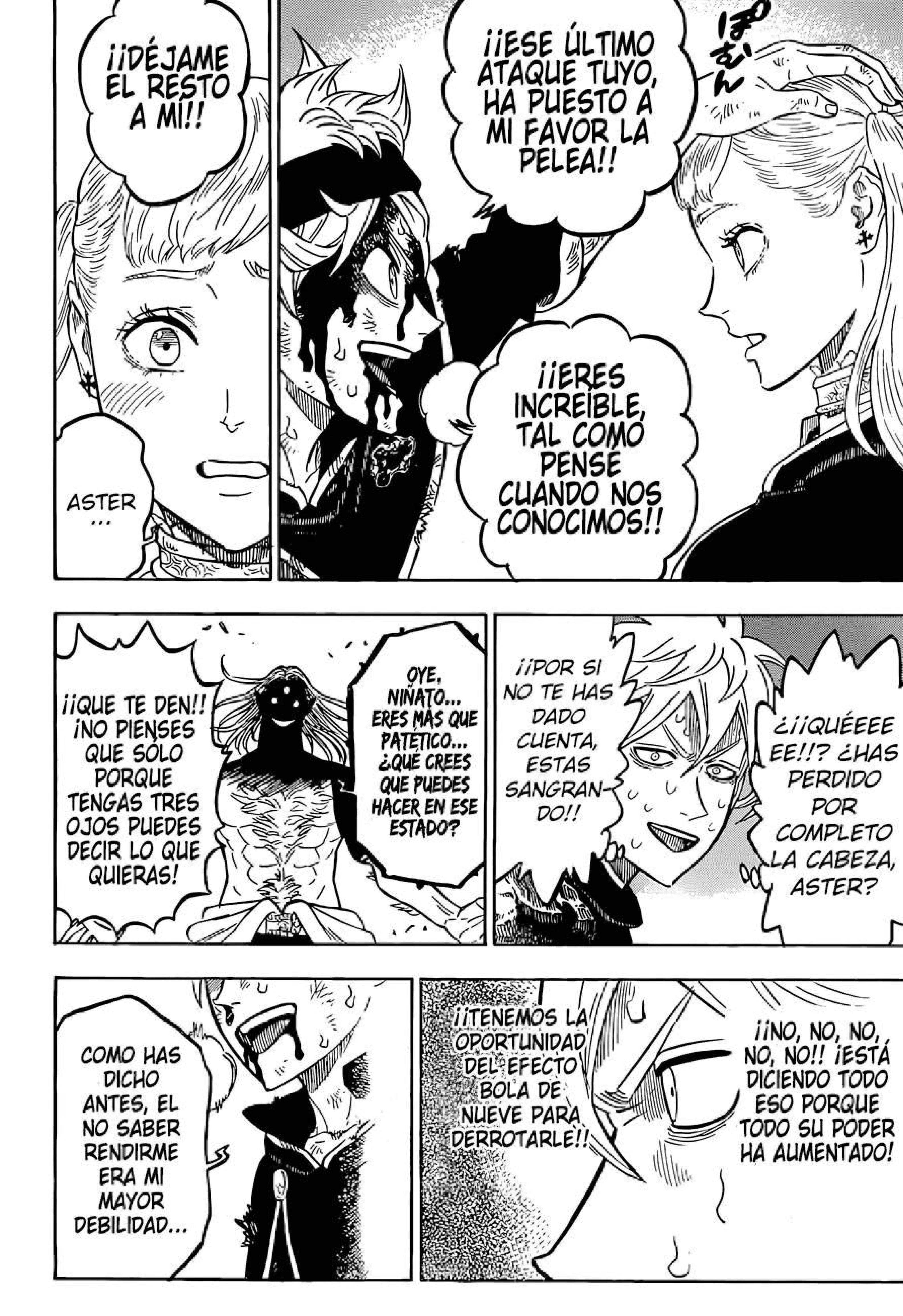 Read black Clover es Manga Online
