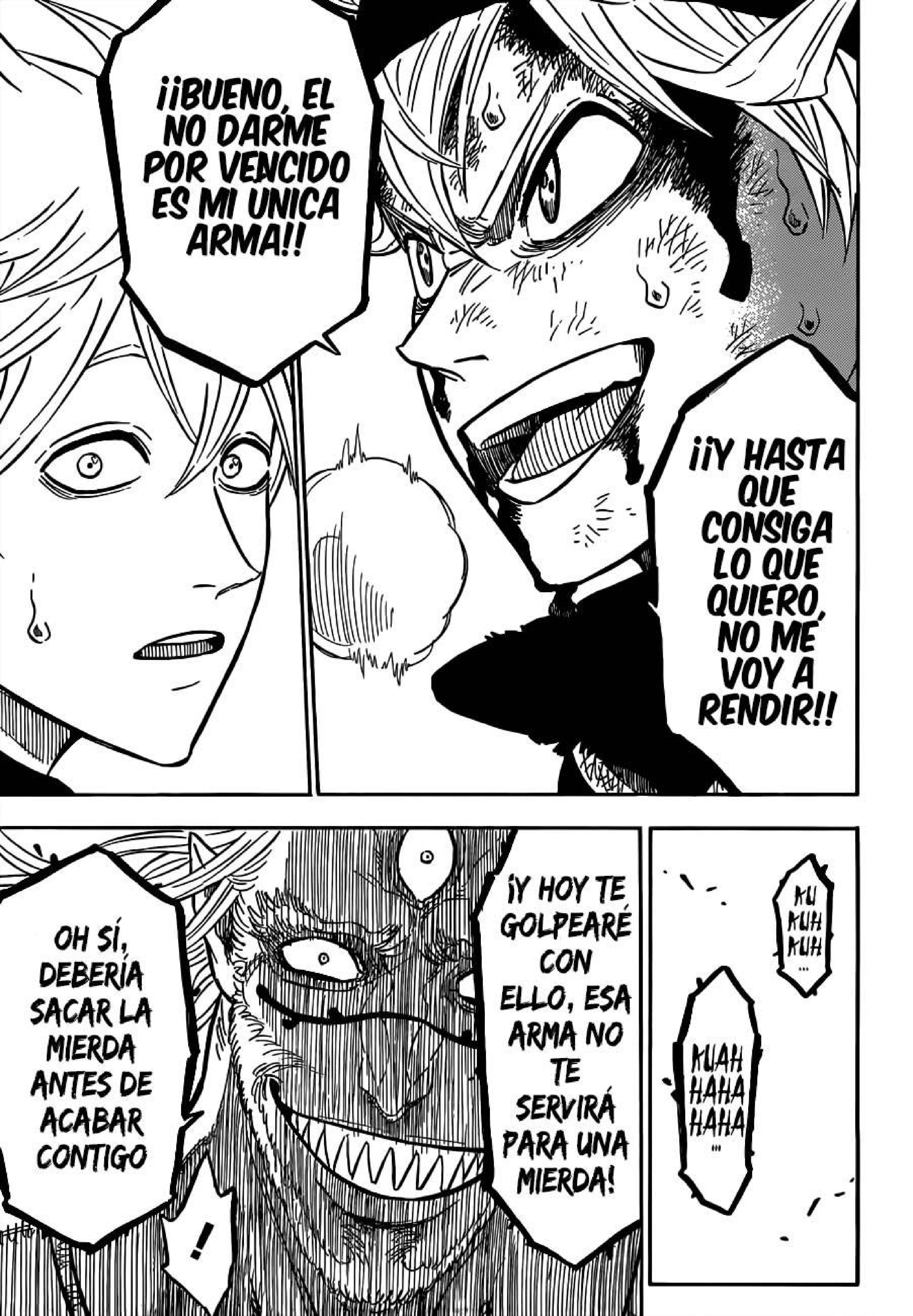 Read black Clover es Manga Online