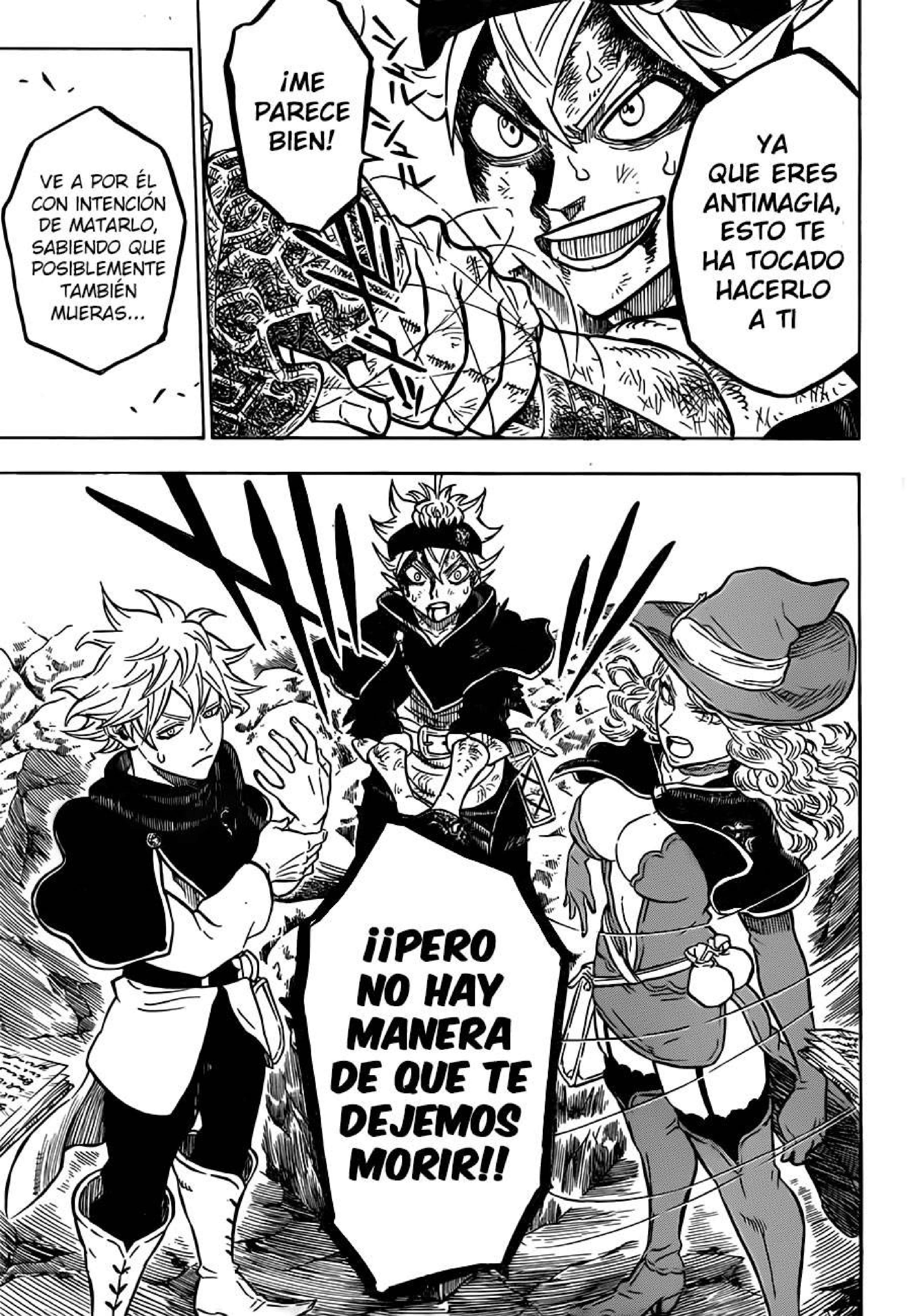 Read black Clover es Manga Online