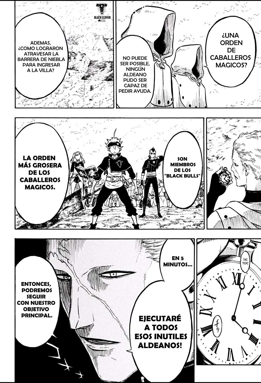 Read black Clover es Manga Online