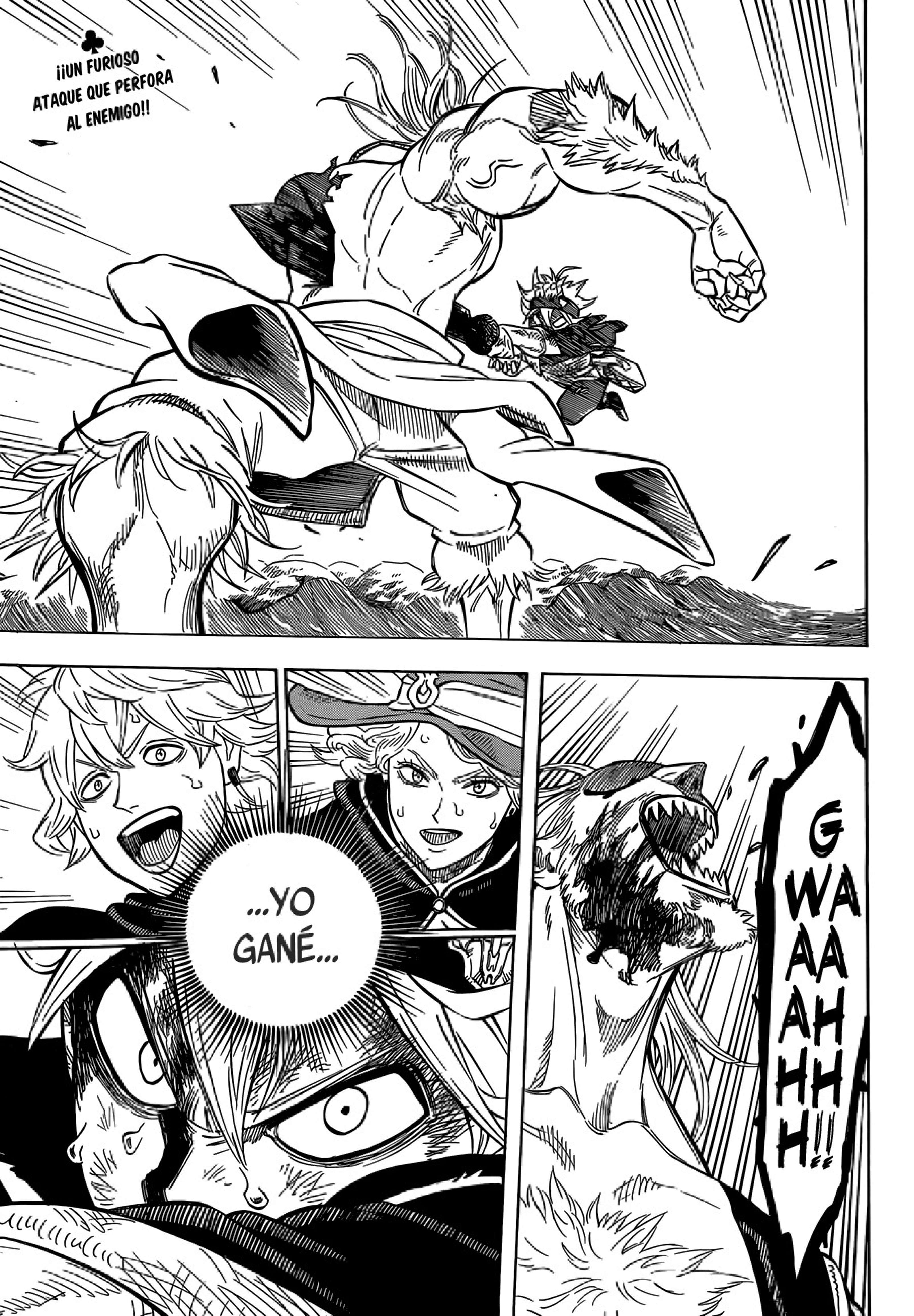 Read black Clover es Manga Online