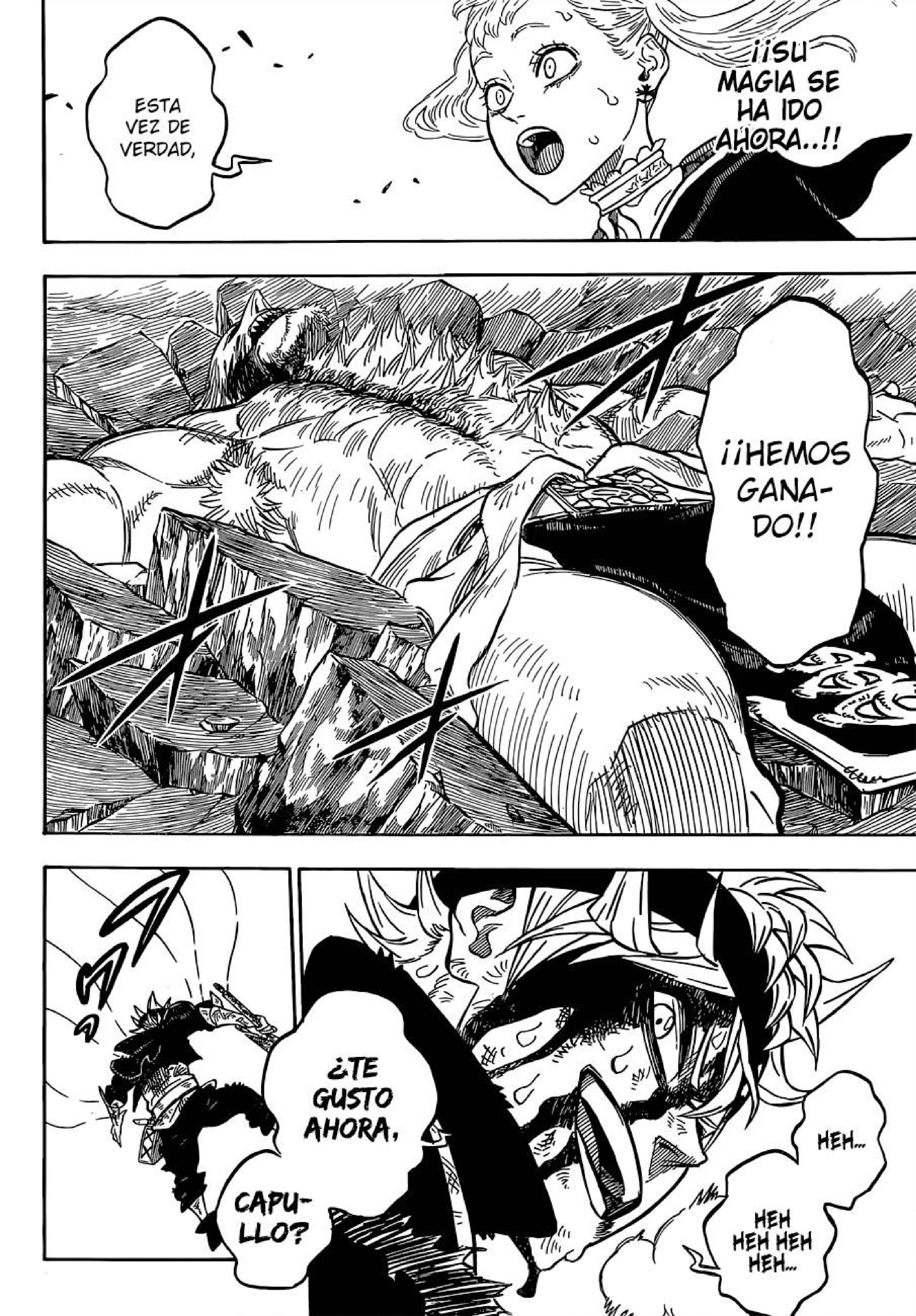 Read black Clover es Manga Online
