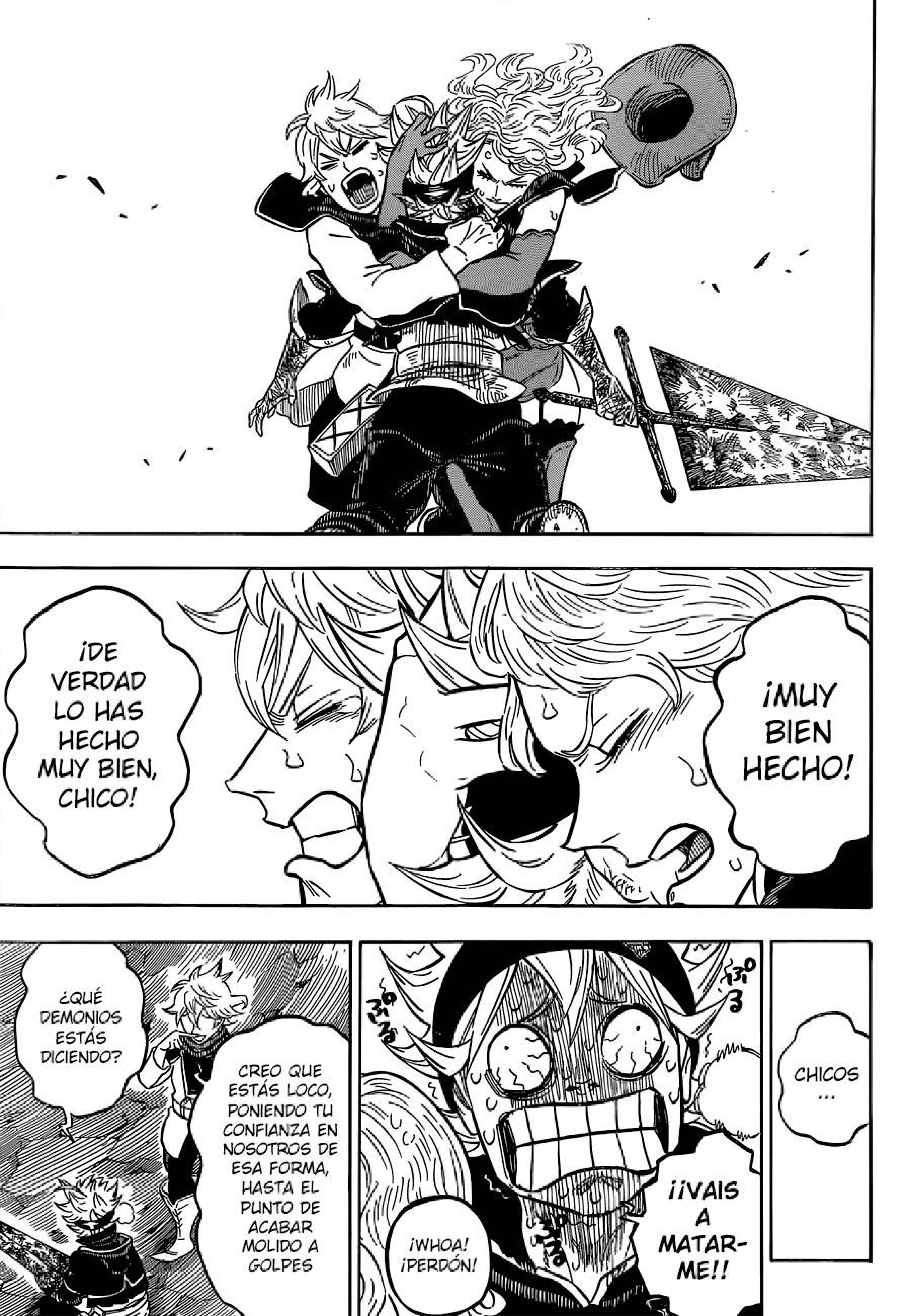 Read black Clover es Manga Online