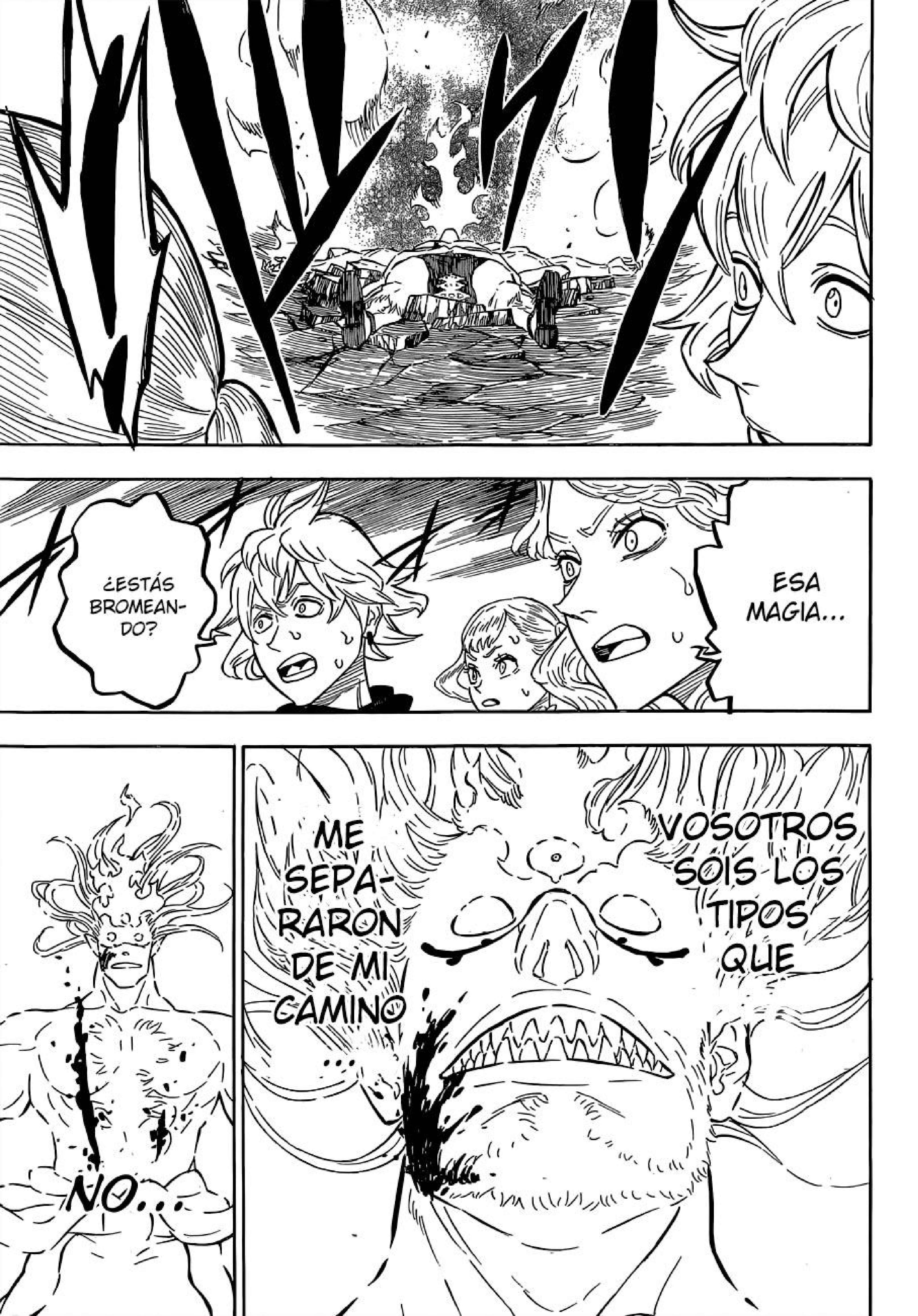Read black Clover es Manga Online
