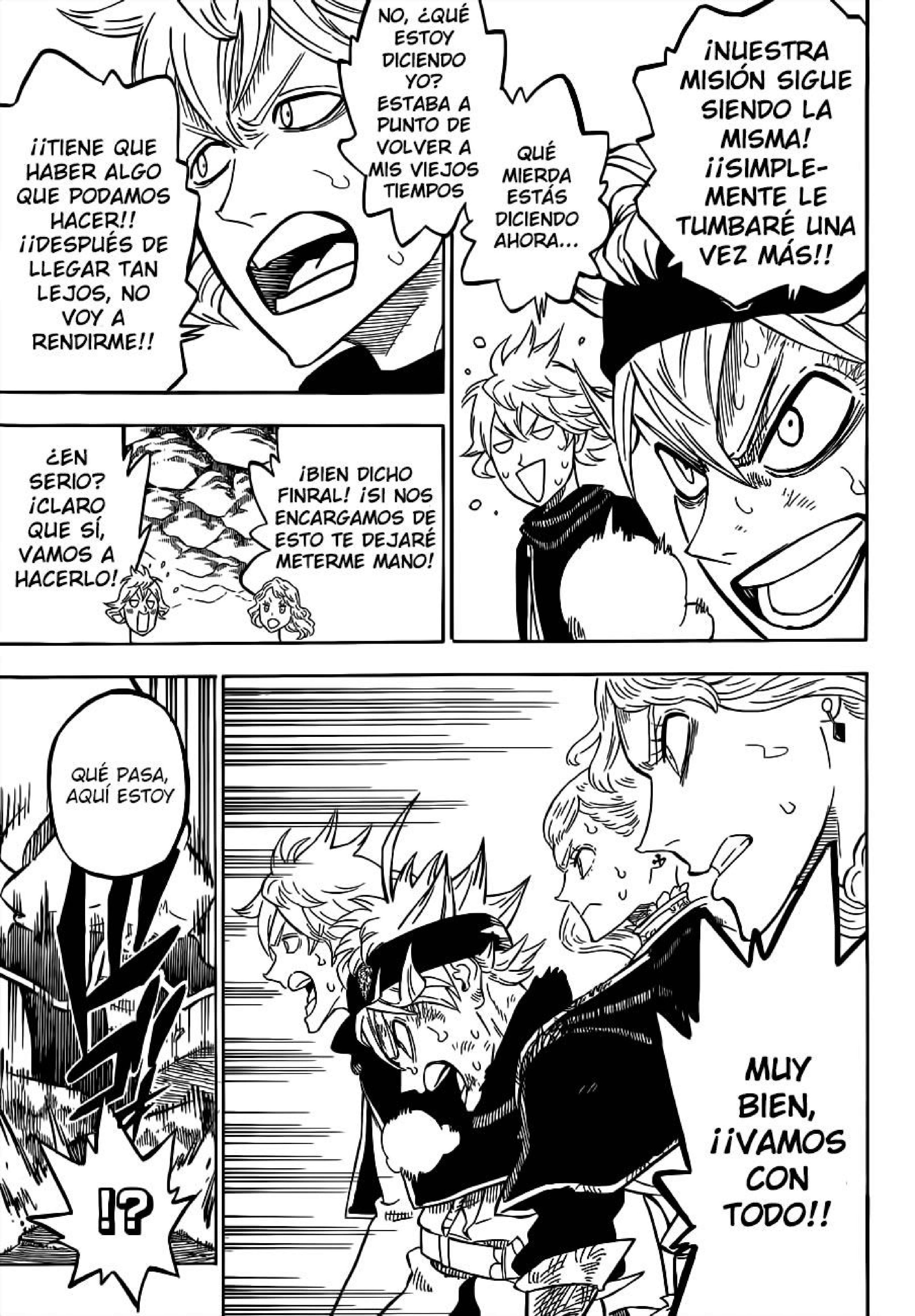 Read black Clover es Manga Online