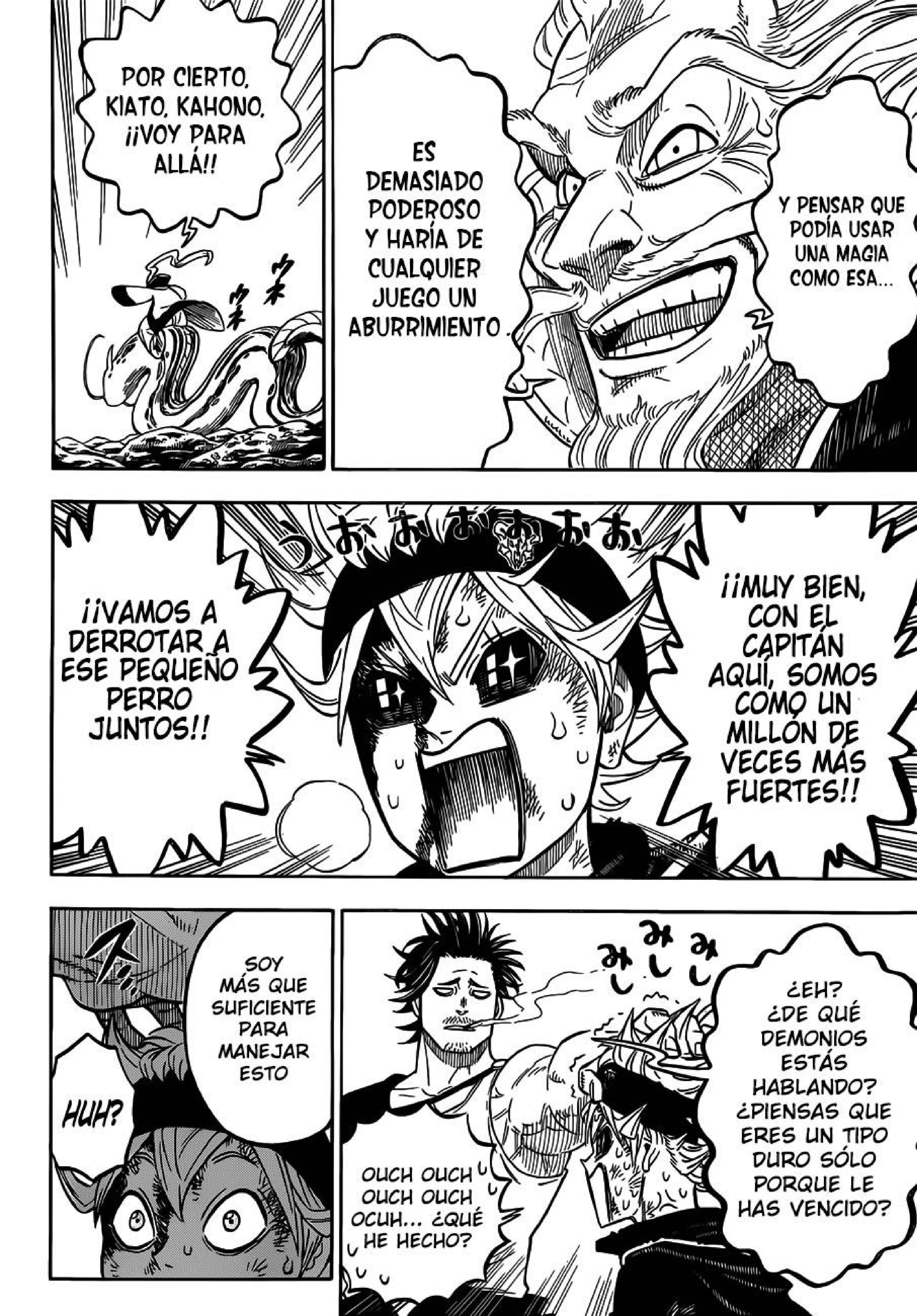 Read black Clover es Manga Online