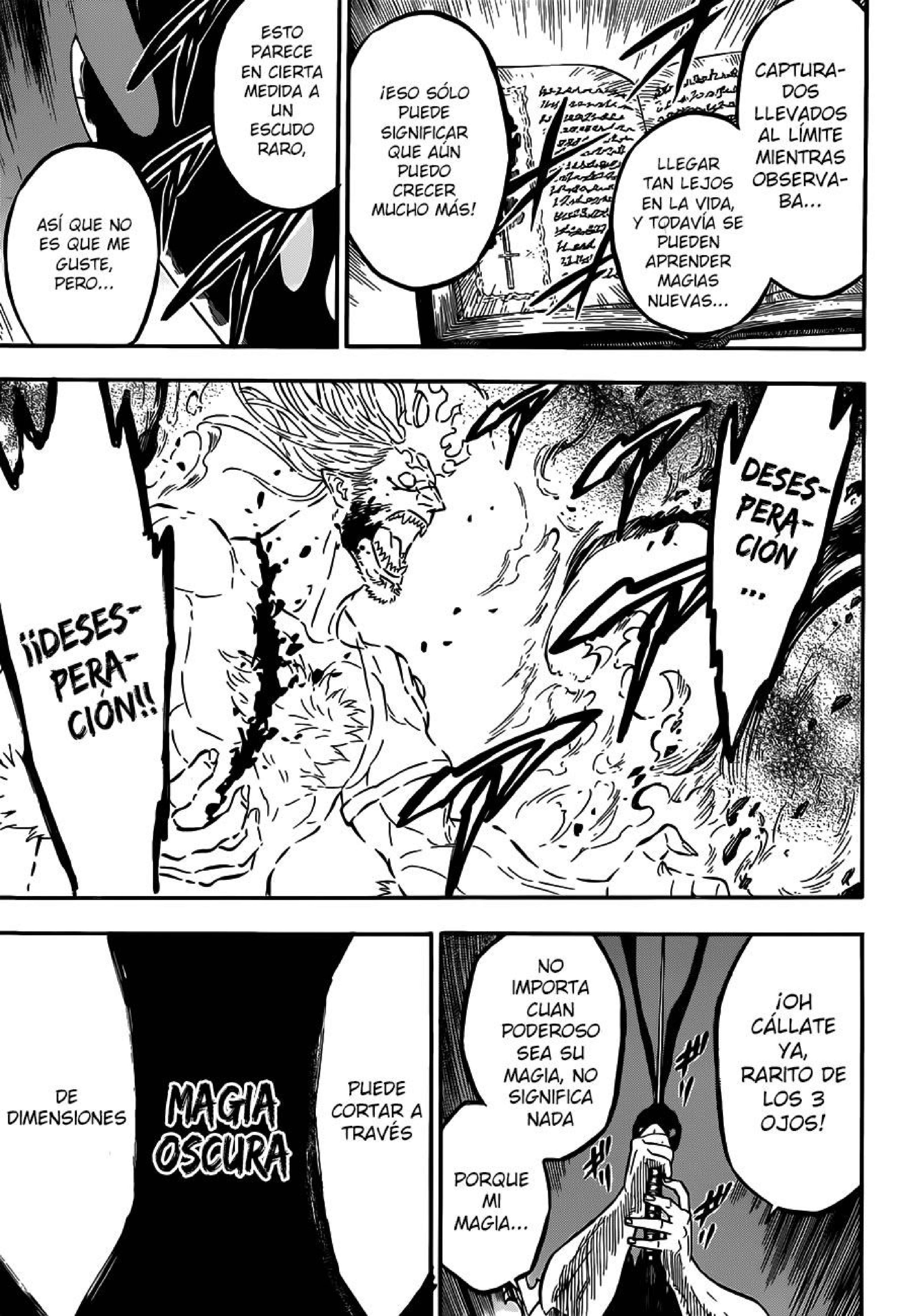 Read black Clover es Manga Online