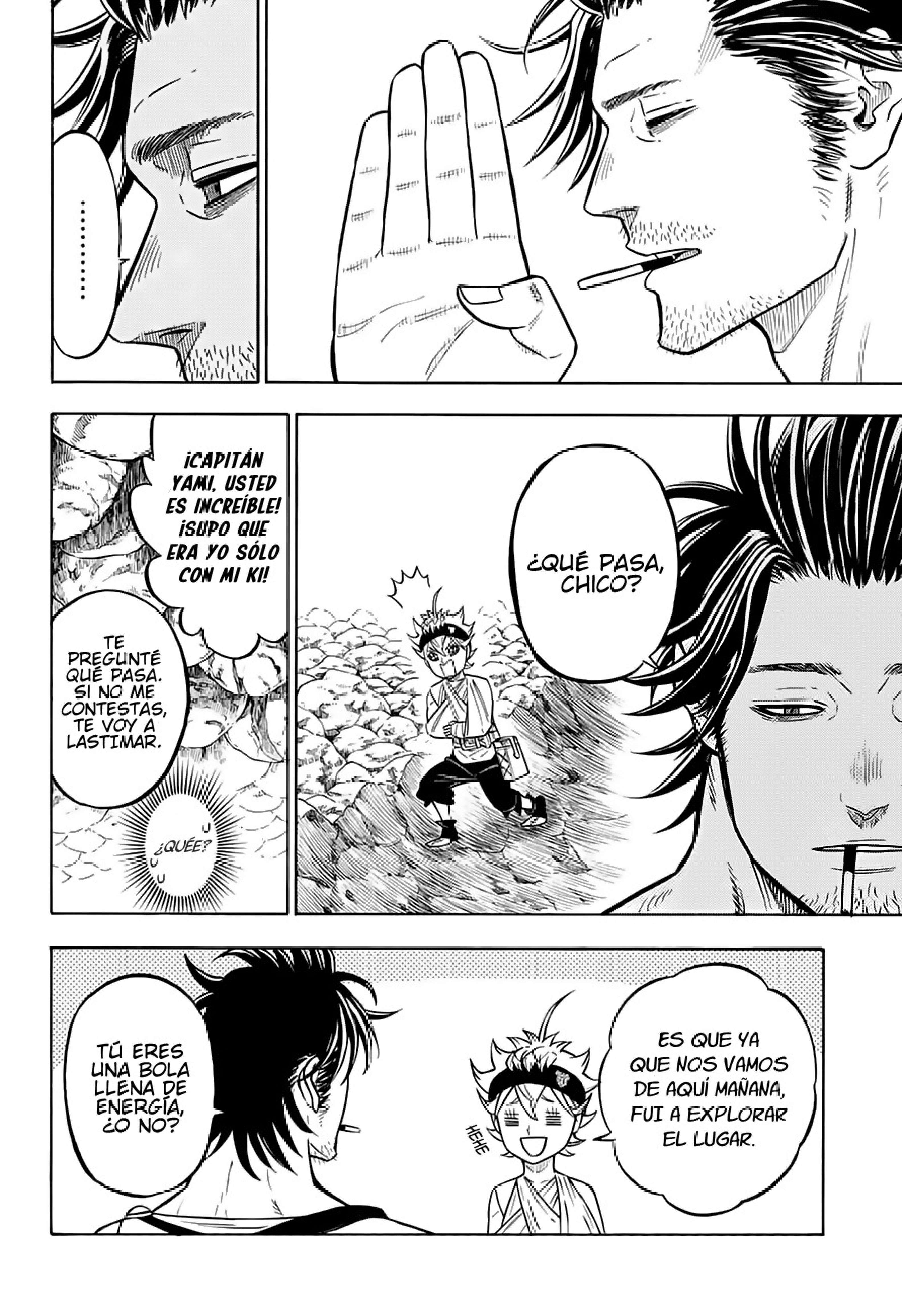 Read black Clover es Manga Online