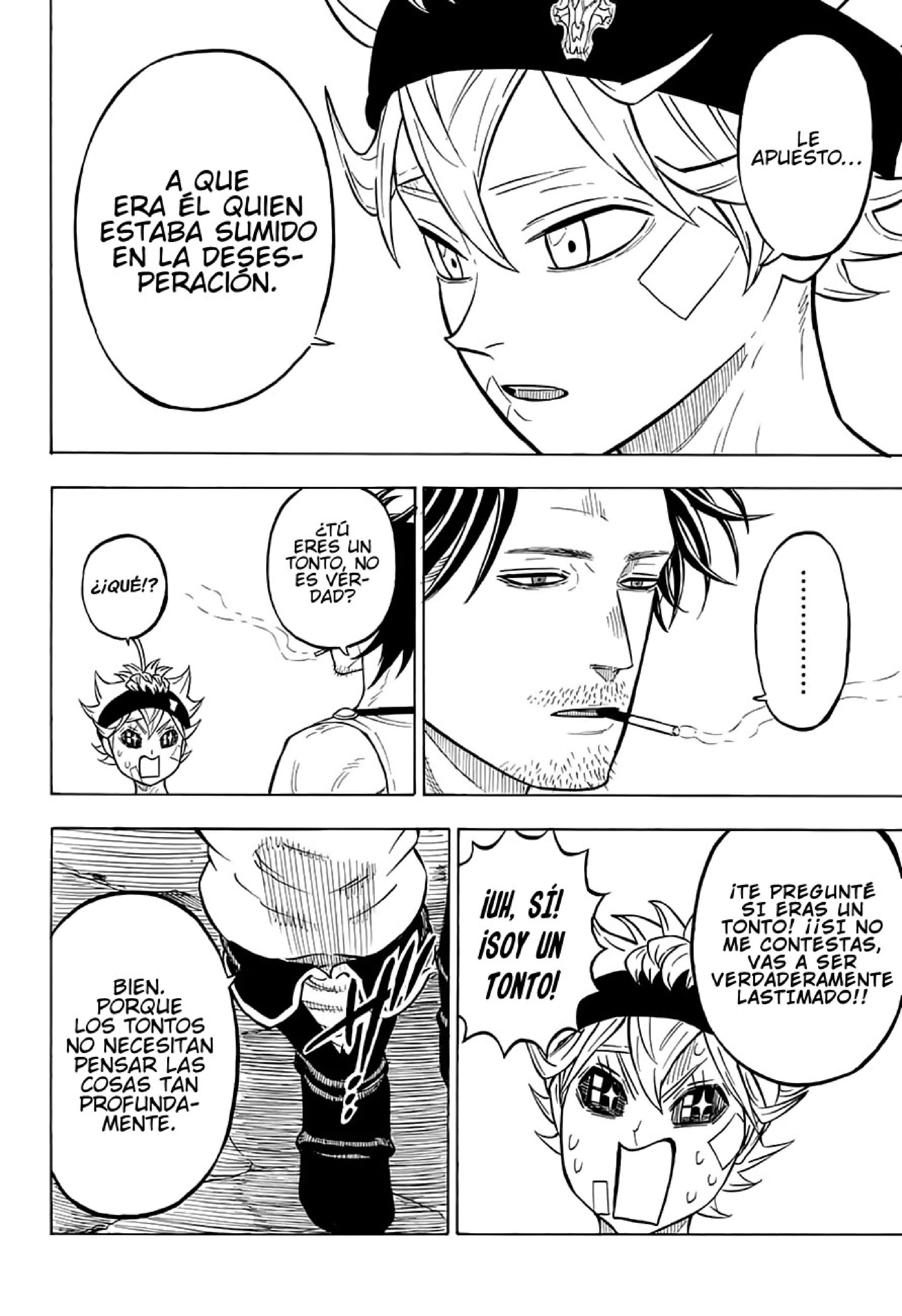 Read black Clover es Manga Online