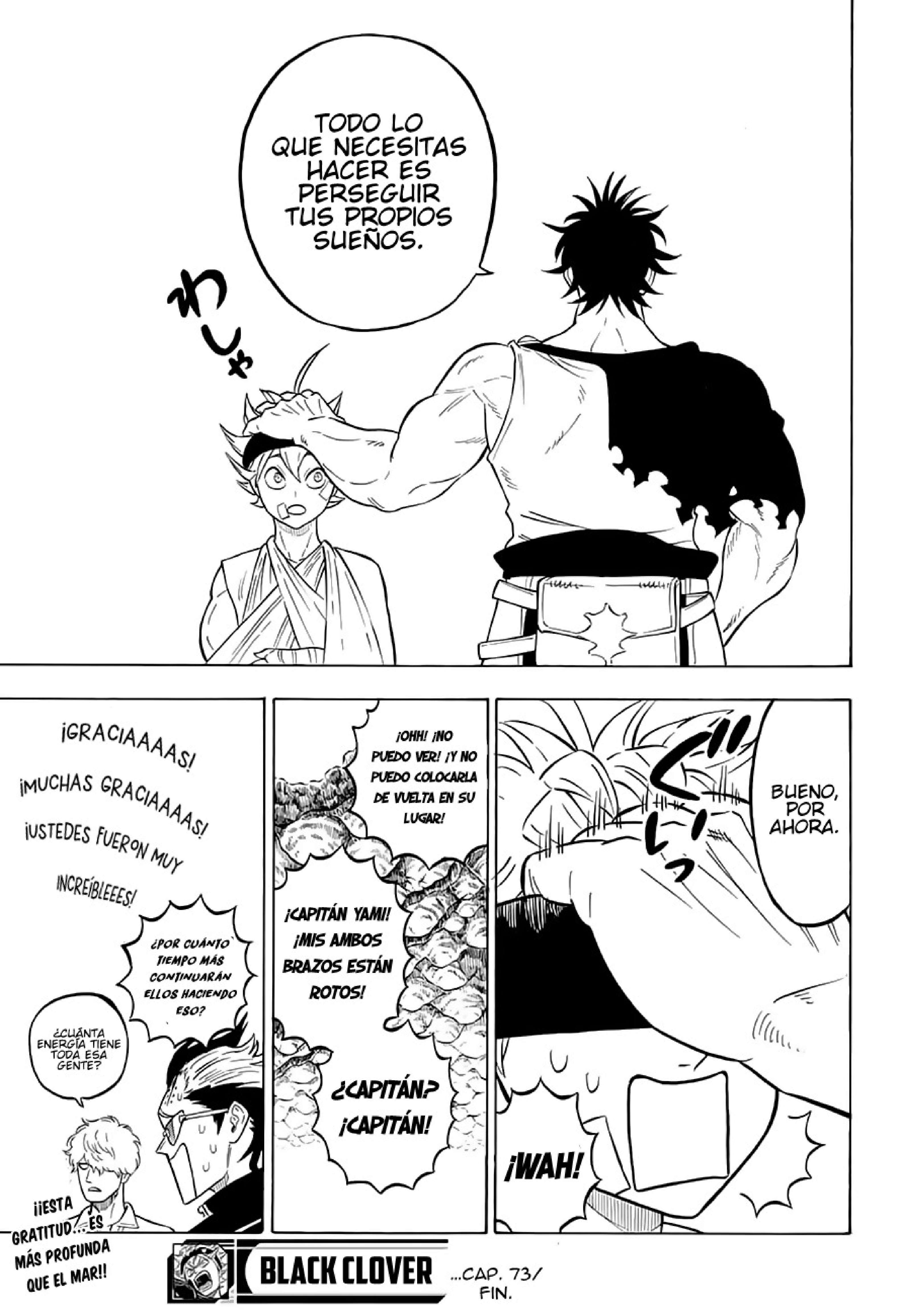 Read black Clover es Manga Online